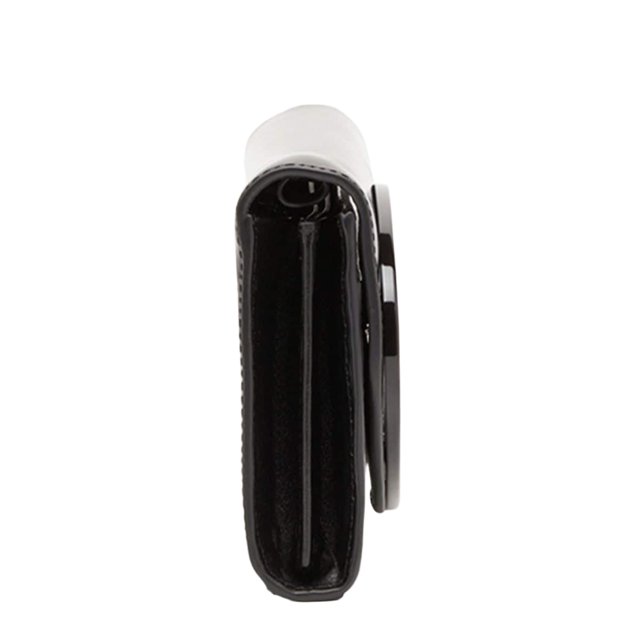 1DR Calfskin Wallet On Strap - Preto - Image 5