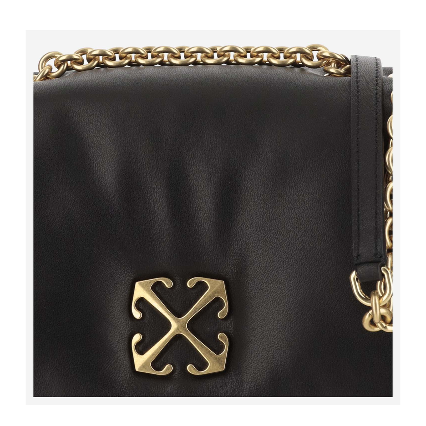 Jitney Puffer Shoulder Bag Black - Image 4