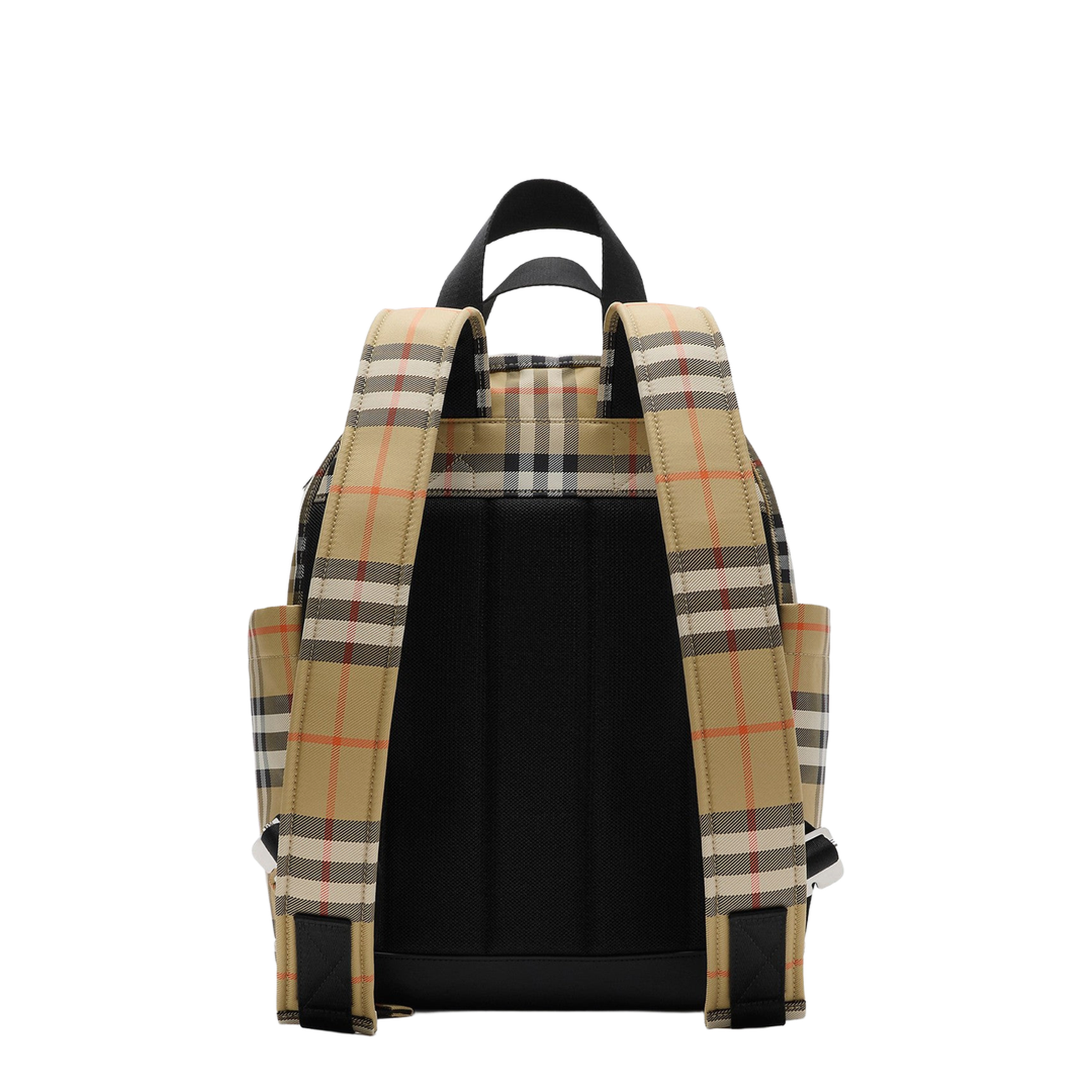 Check Motif Diaper Backpack - Image 2