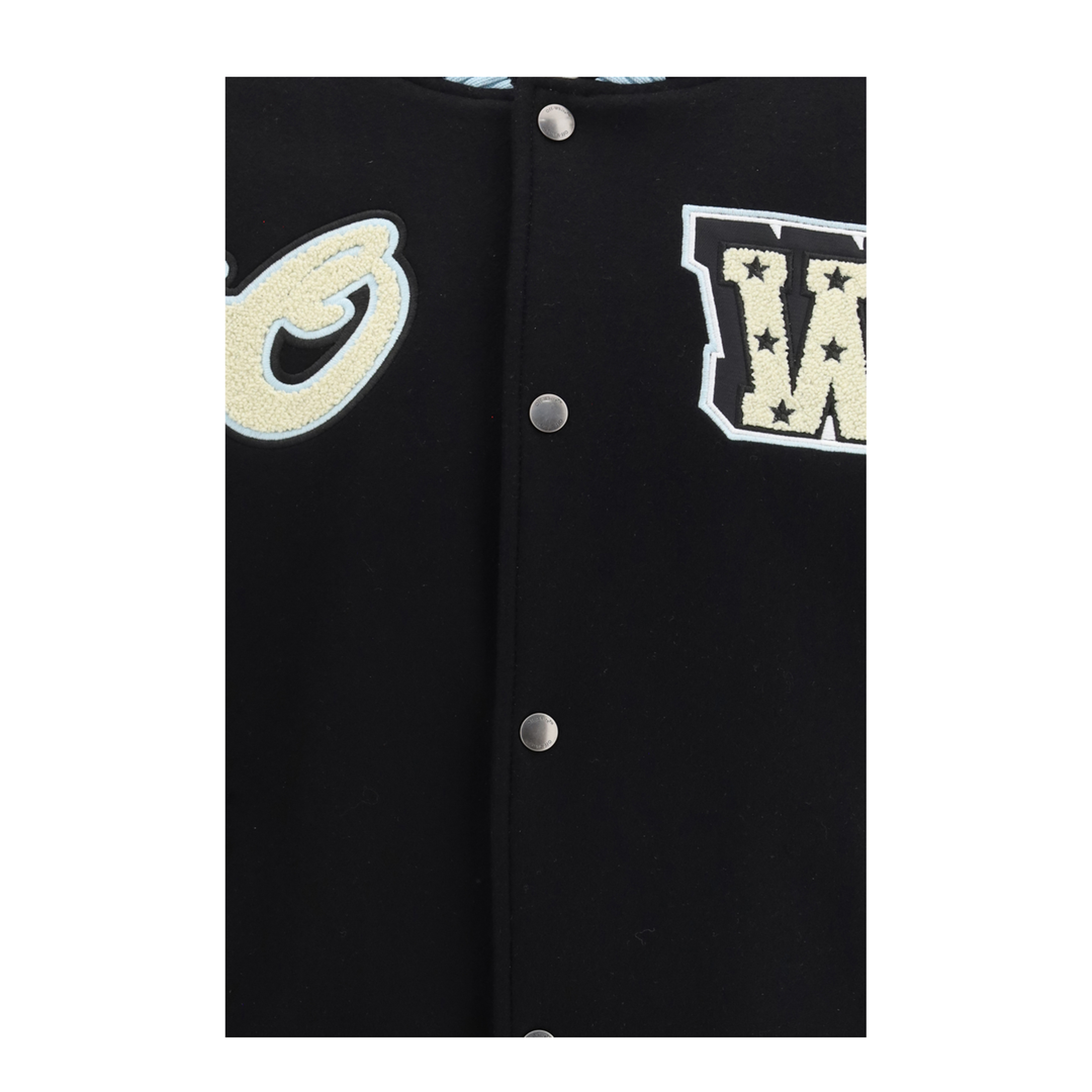 Star-Logo Varsity Bomber Jacket - Image 3