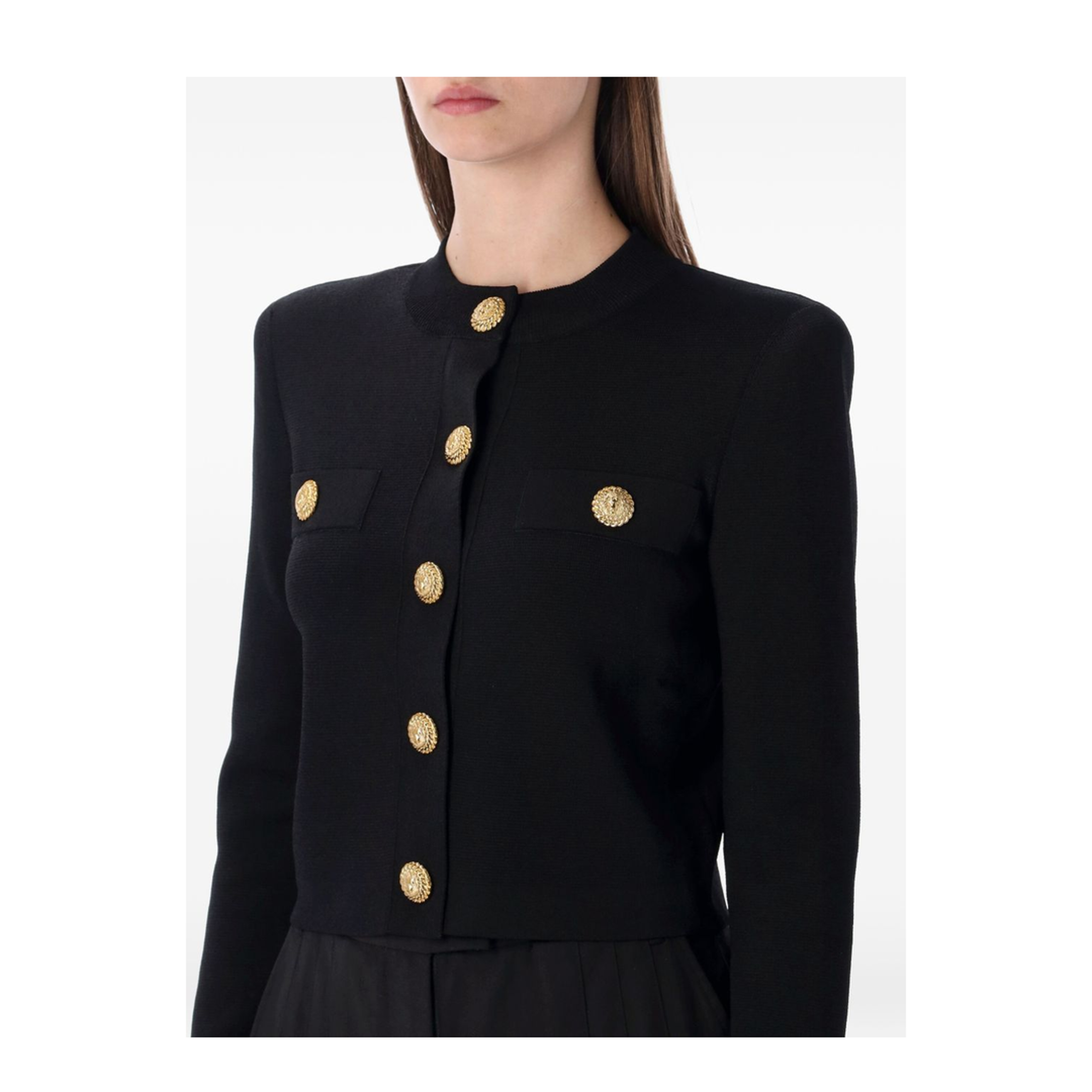 Cropped Cardigan - Image 2