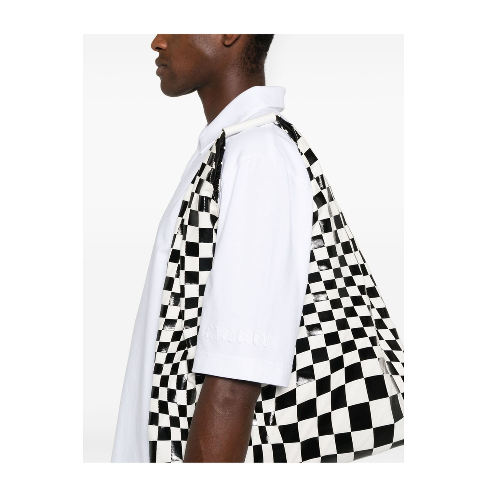 White Organic Cotton Polo - Image 3