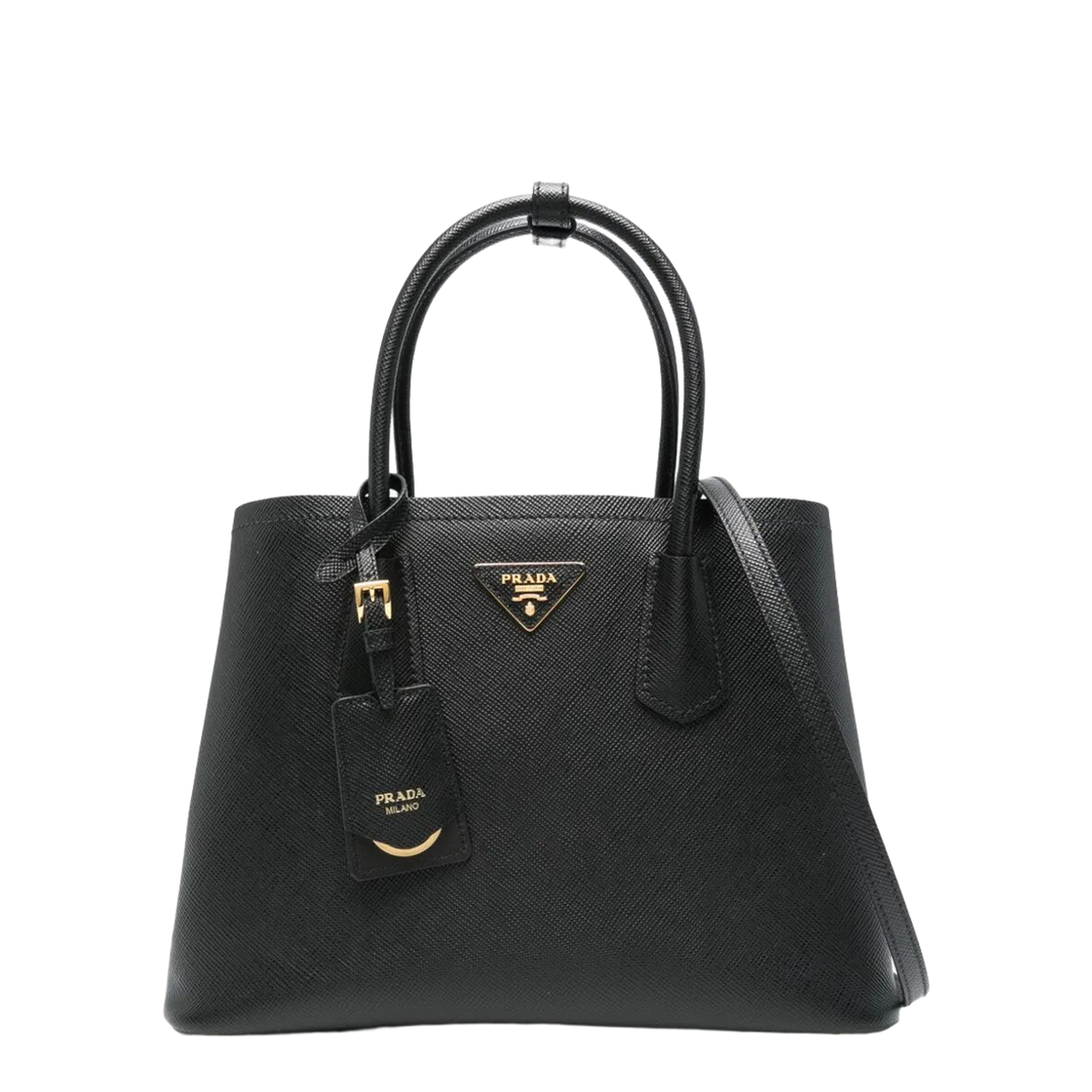Medium Double Saffiano Leather Bag - Image 1