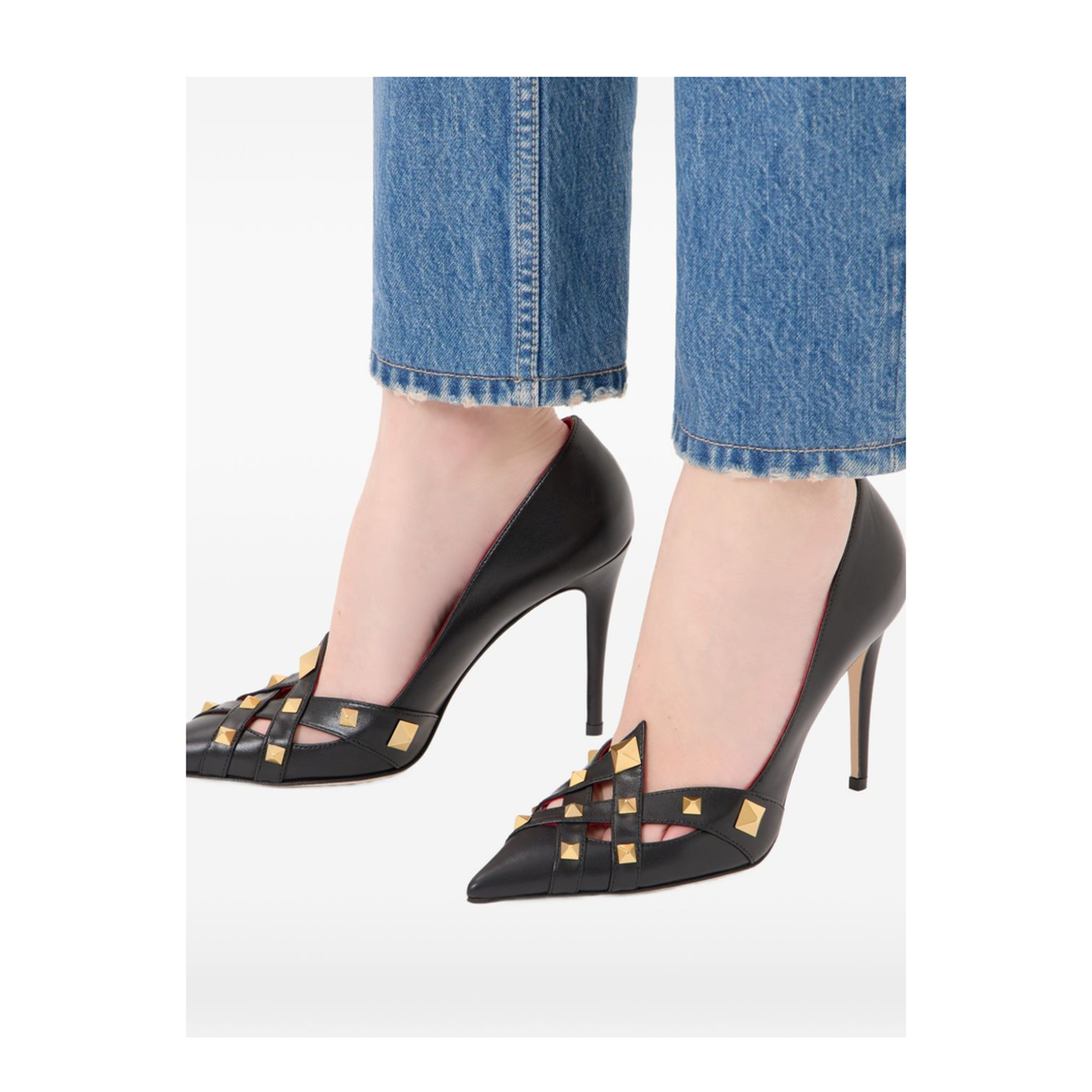 Studdy Leather Pumps - Image 6