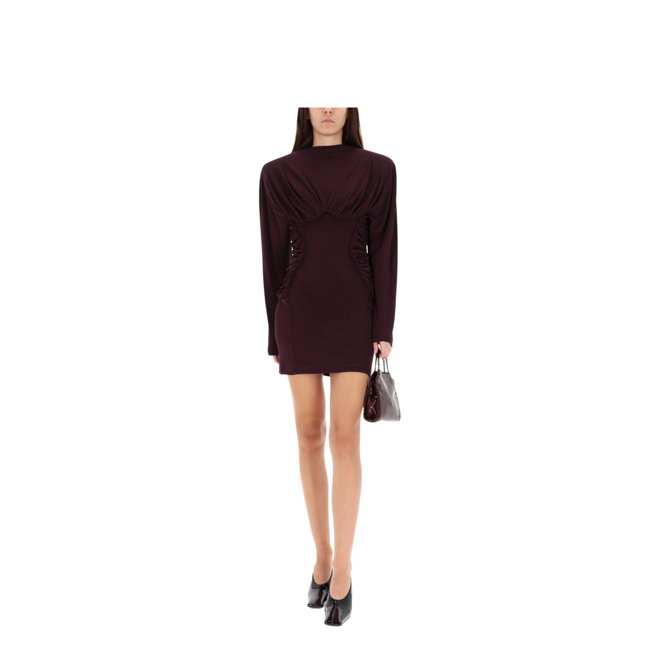 Pleated Mini Dress - Image 2