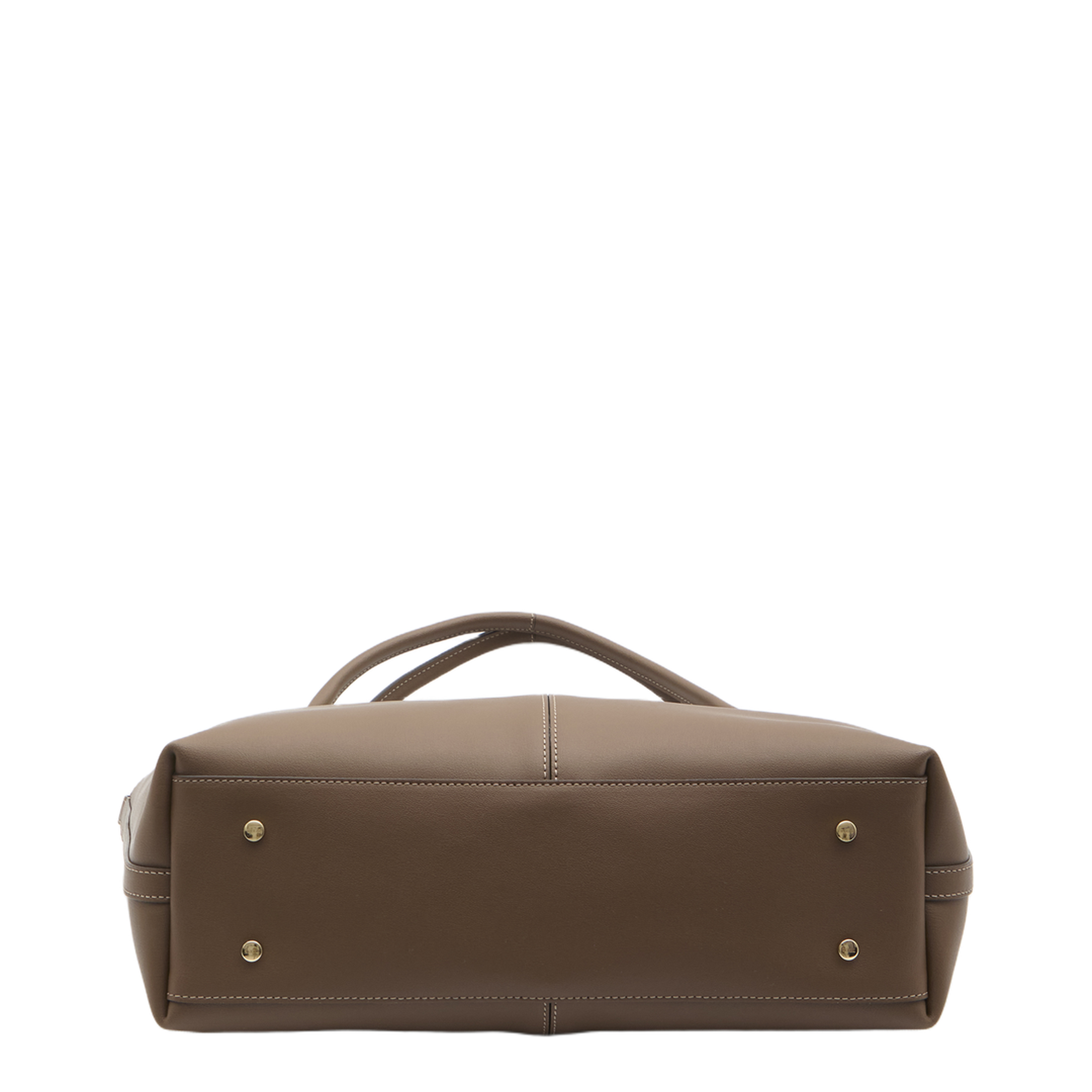 Shopping Bag in Leather Medium-Small - Image 3