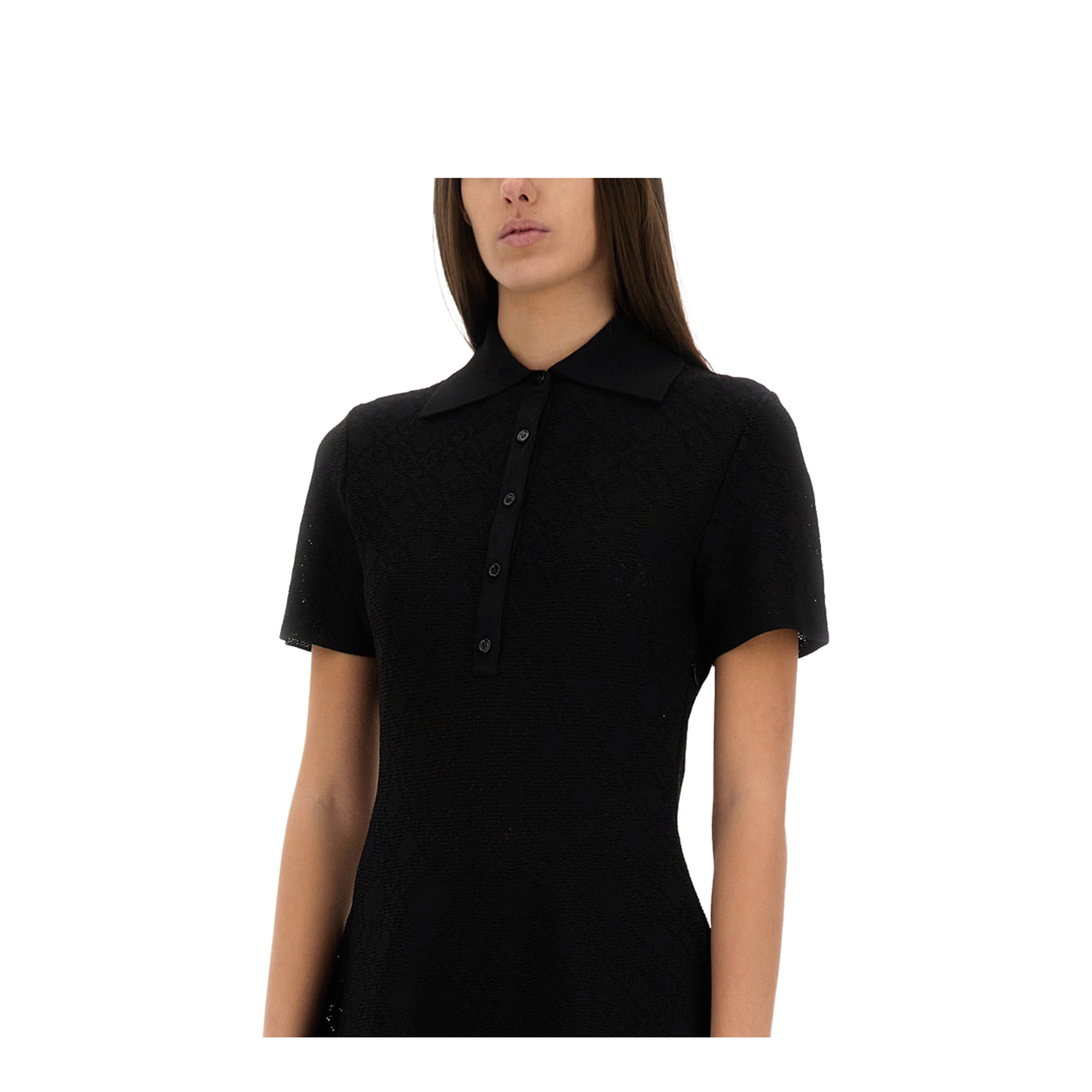 Monogram 72 Jacquard Polo Style Dress - Image 4