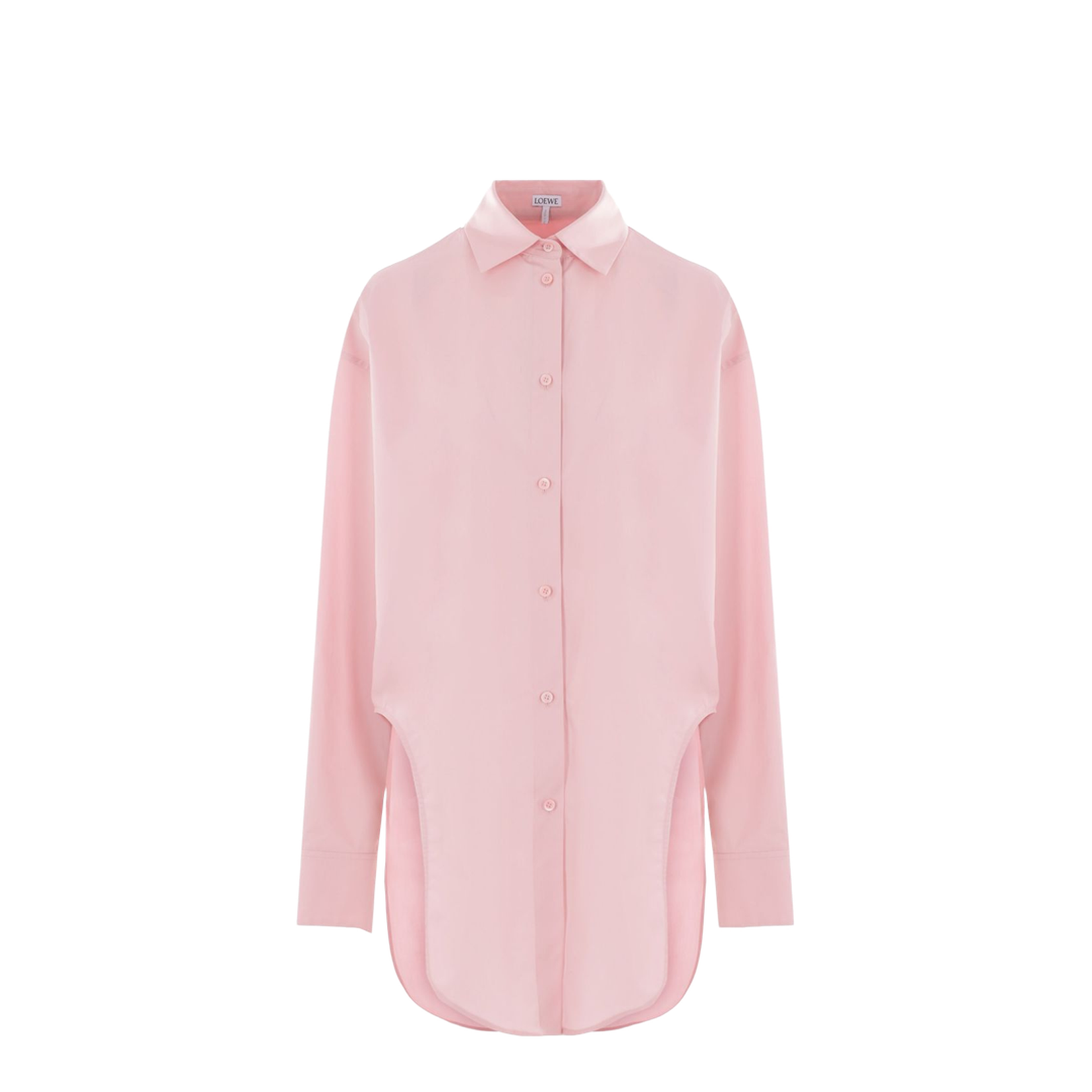 Oversized Shirt in Cotton Poplin - Image 1