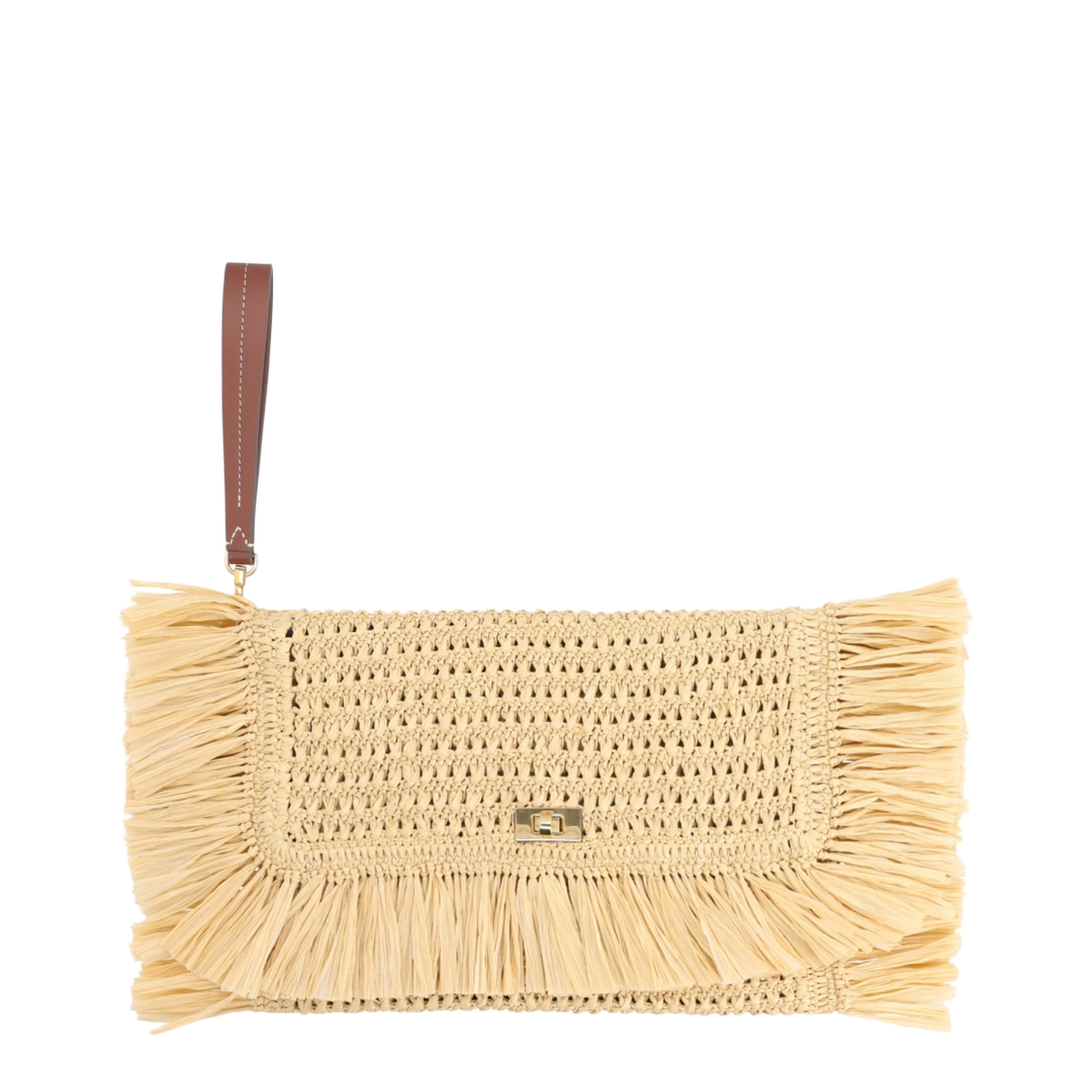 Fringed Clutch Bag - Image 1