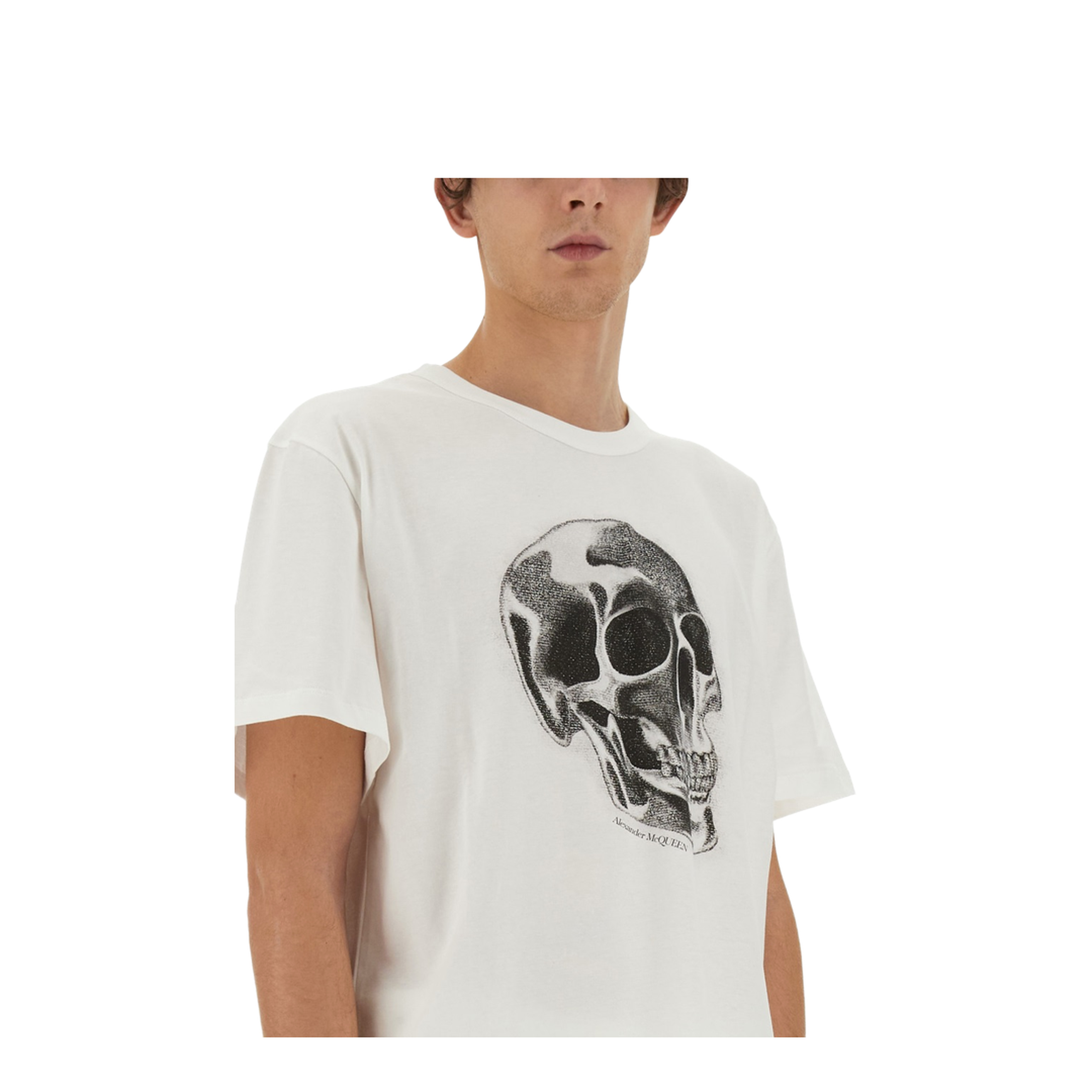 Skull Print T-Shirt - Image 4