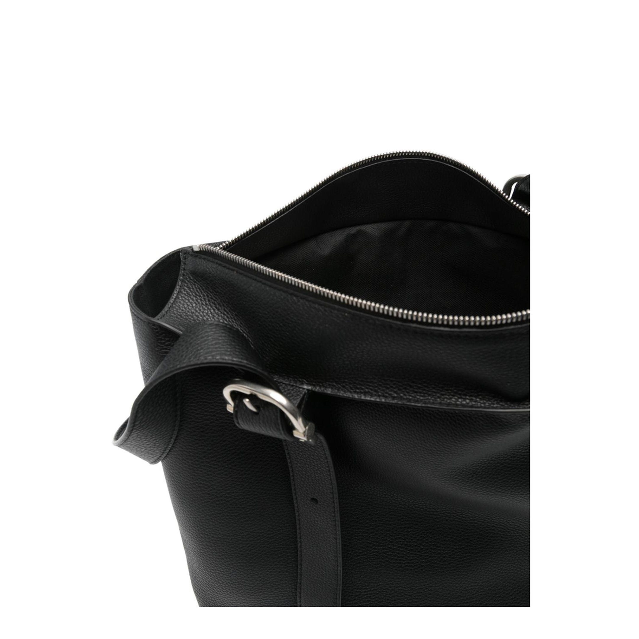 Loop Calfskin Tote - Black - Image 4