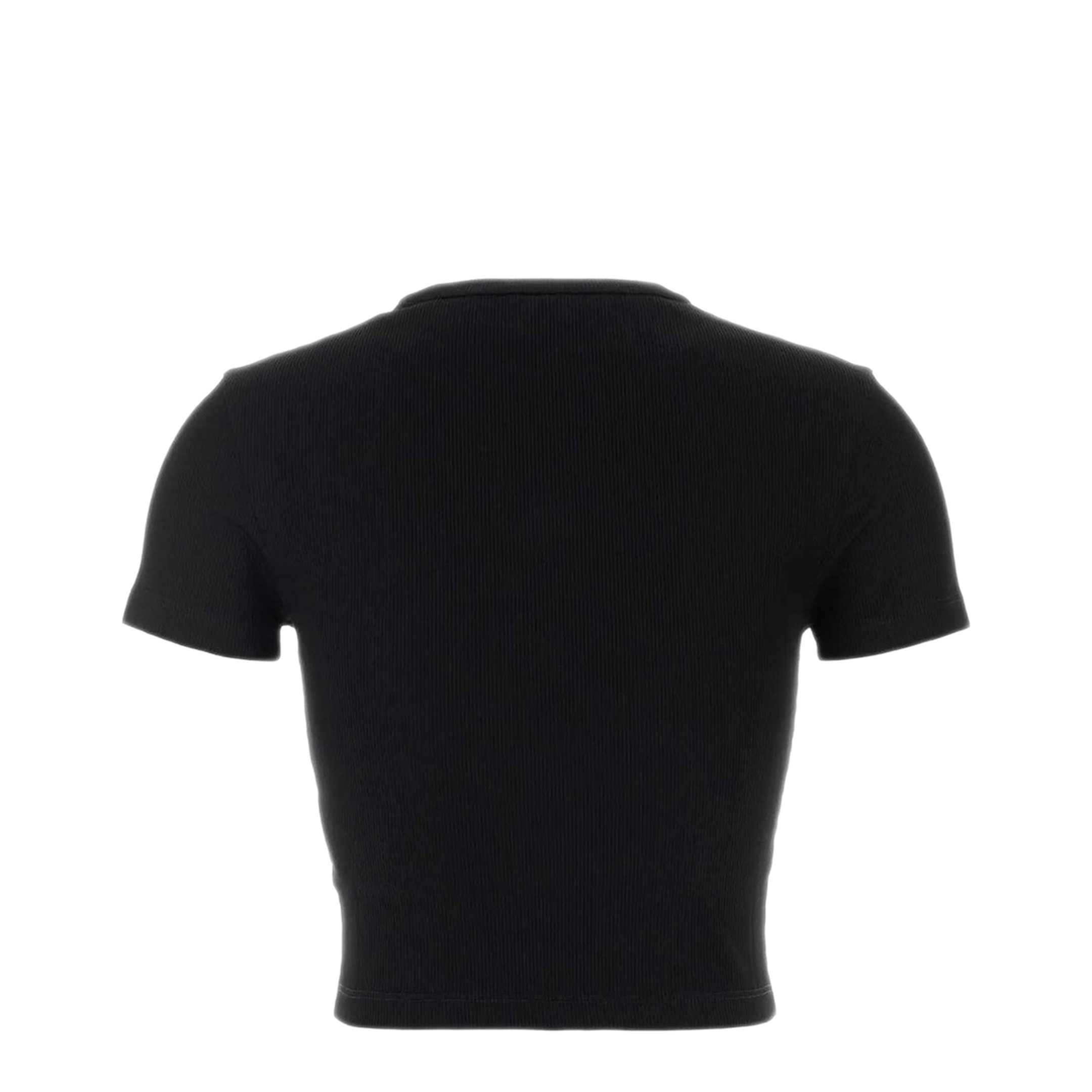 Ribbed Logo-Patch T-Shirt - Image 2