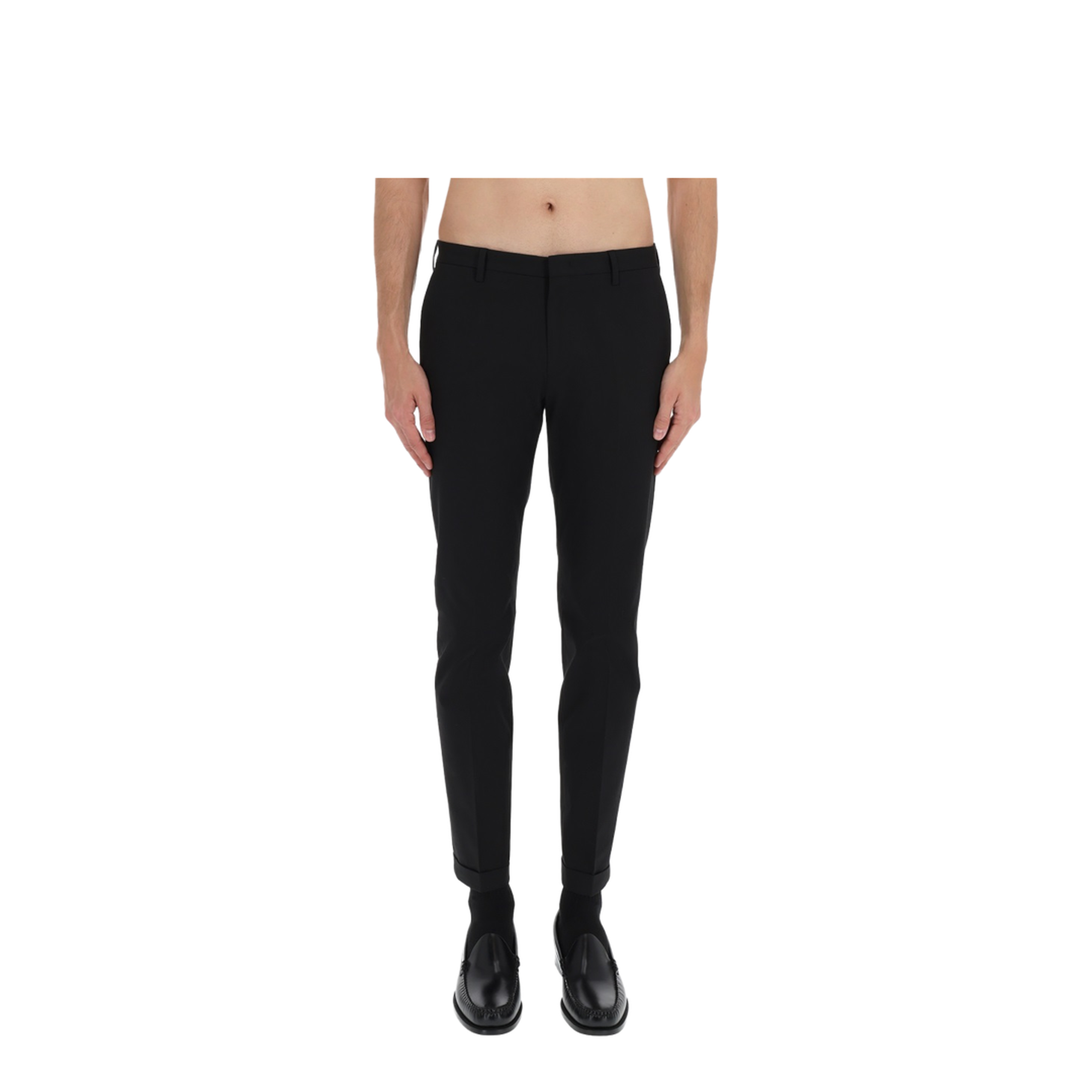 Cotton Tailored Pants - Image 6