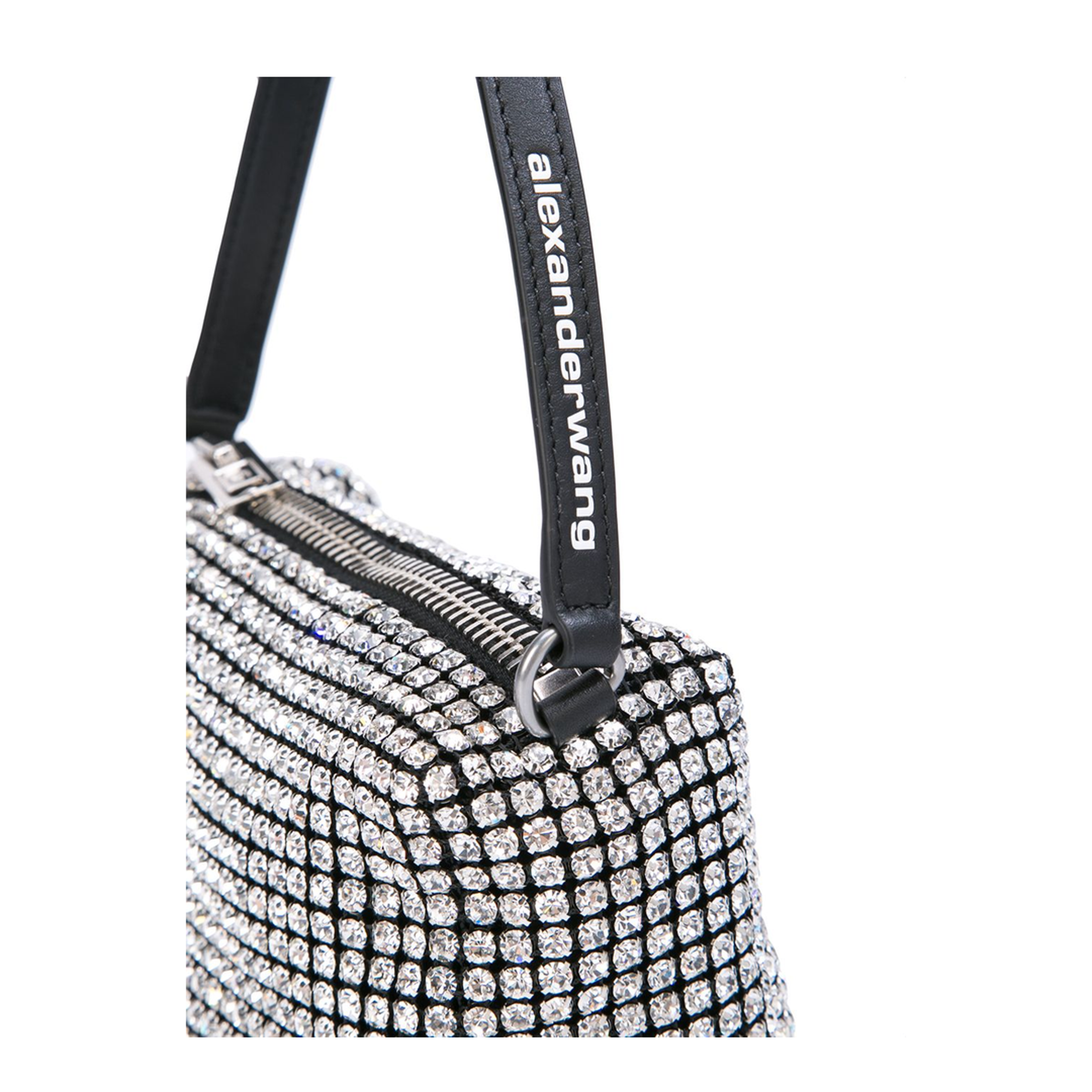 Heiress Medium Pouch In Crystal Mesh - Image 4