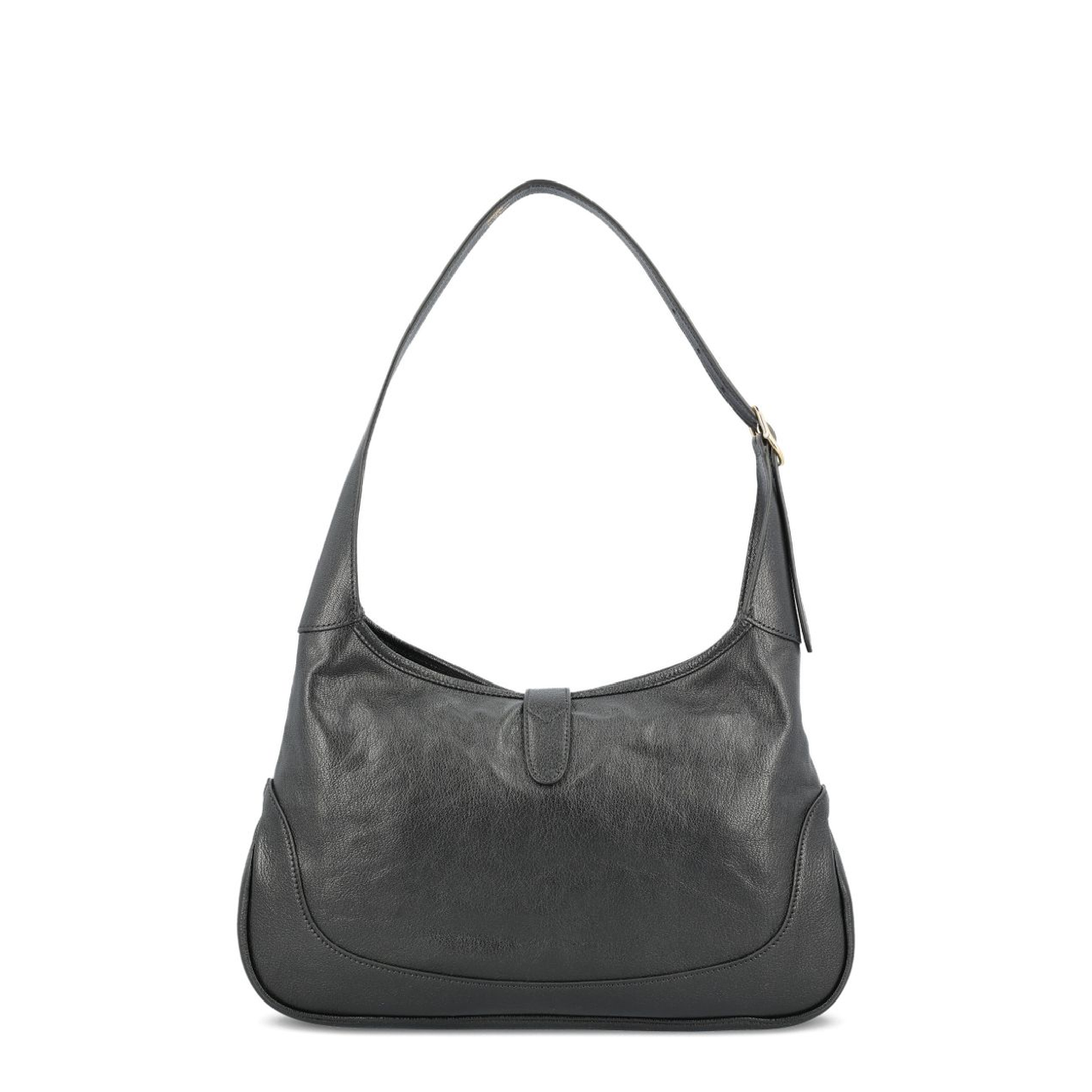 Jackie 1961 Medium Soft Grainy Leather Shoulder Bag - Black - Image 3