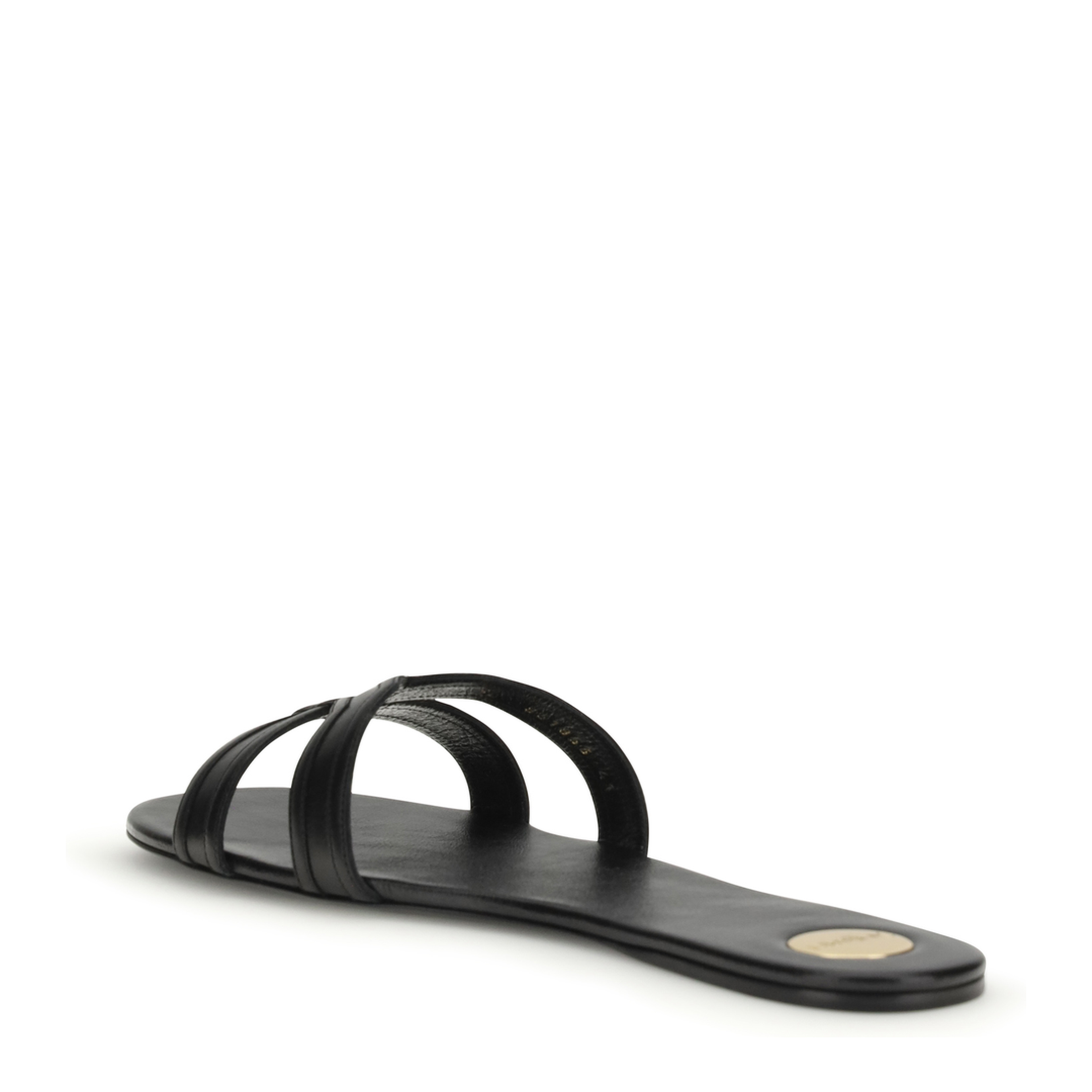 Smooth Leather Mabrouka Sandals - Image 3