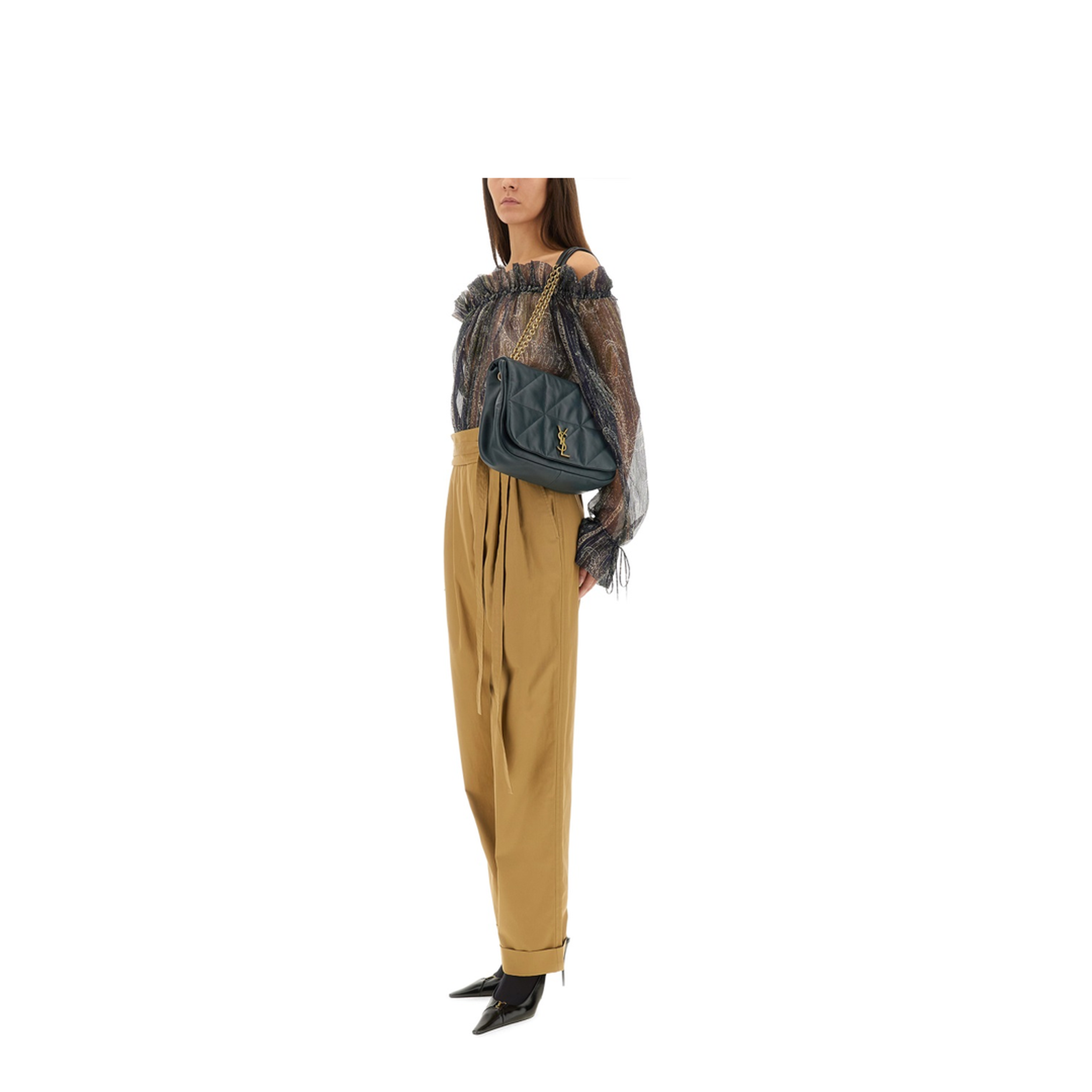 Lurex Silk Creponne Top - Image 2