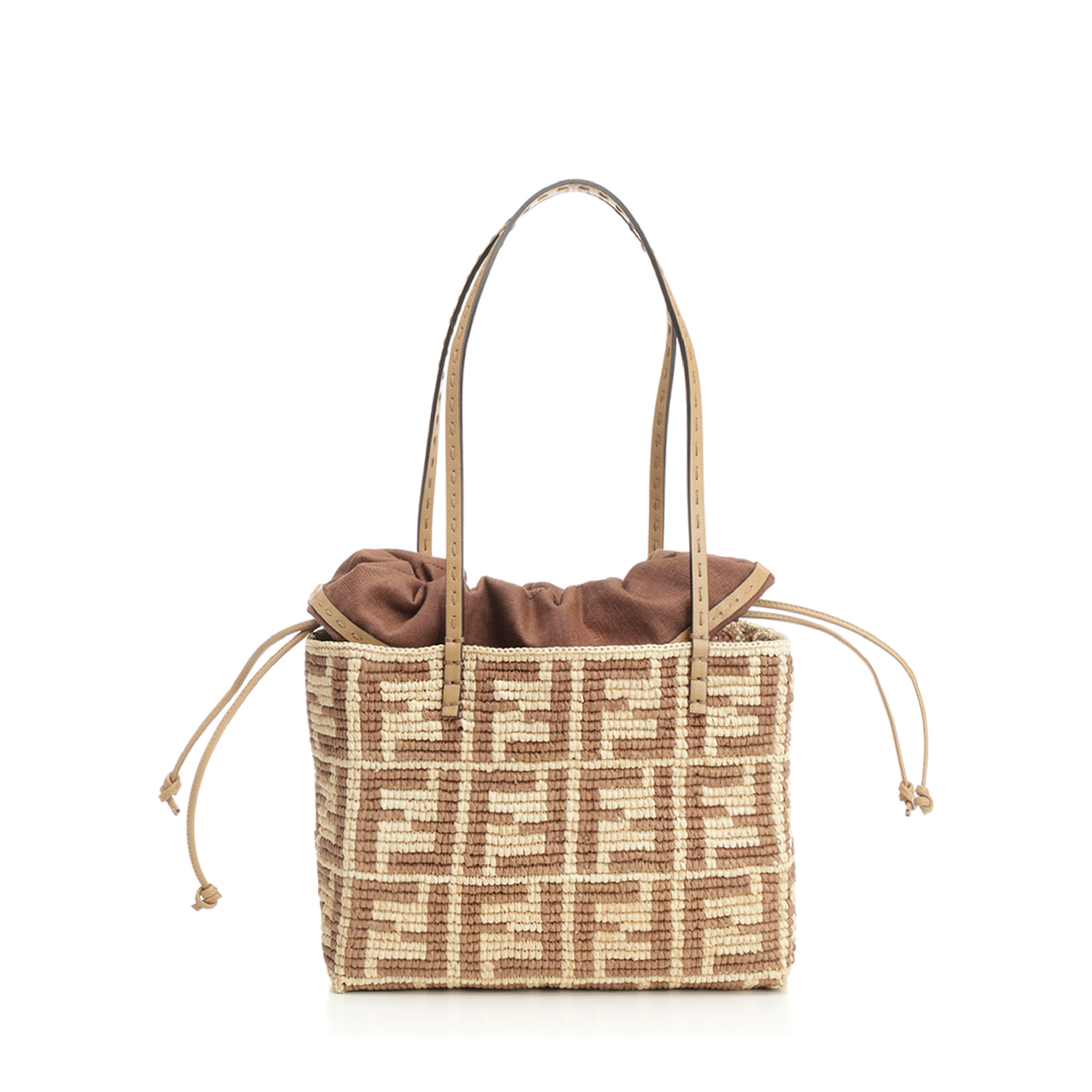 Roll Small Handbag in Metallic - Image 3