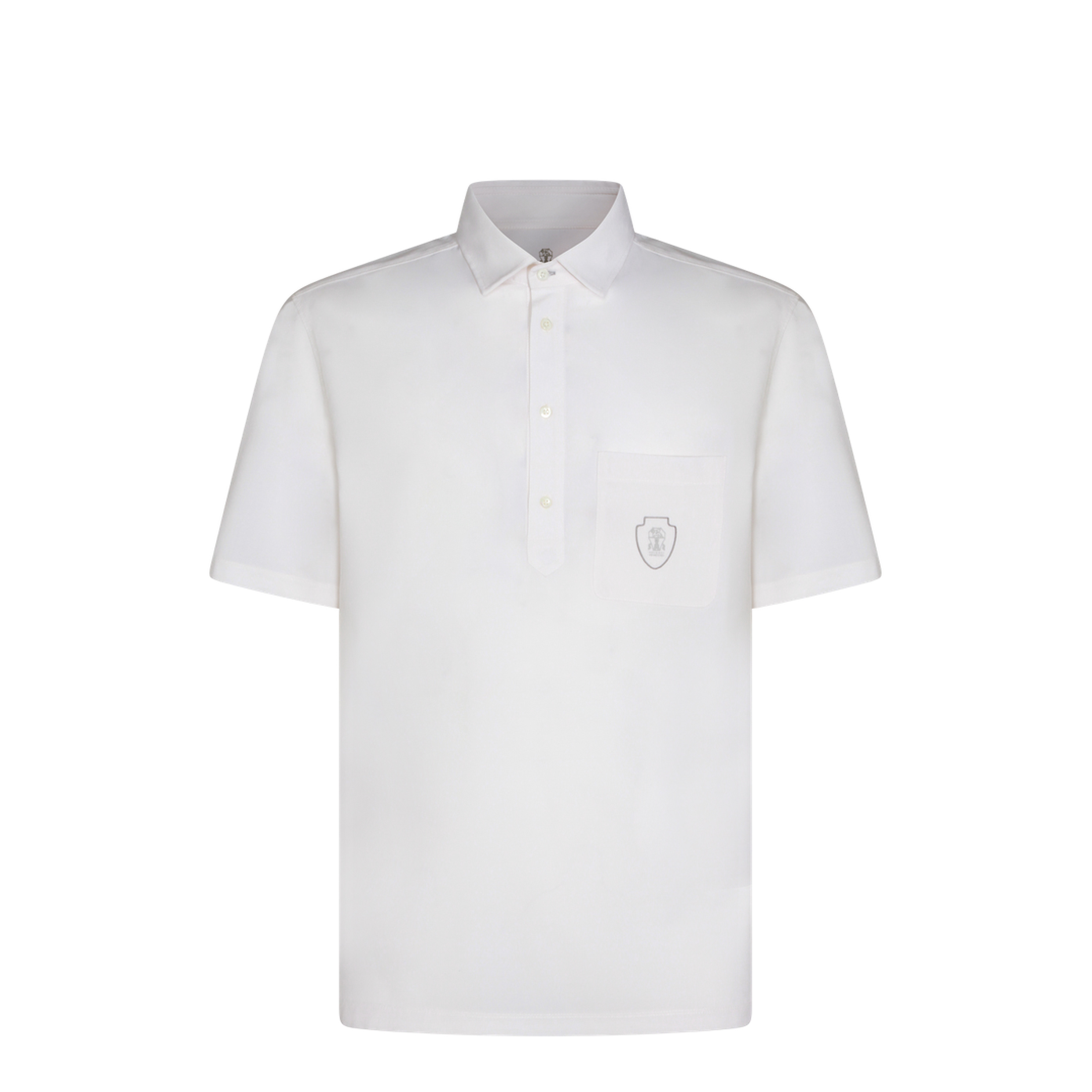 Polo Shirt With Chest Pocket And Logo - Image 1
