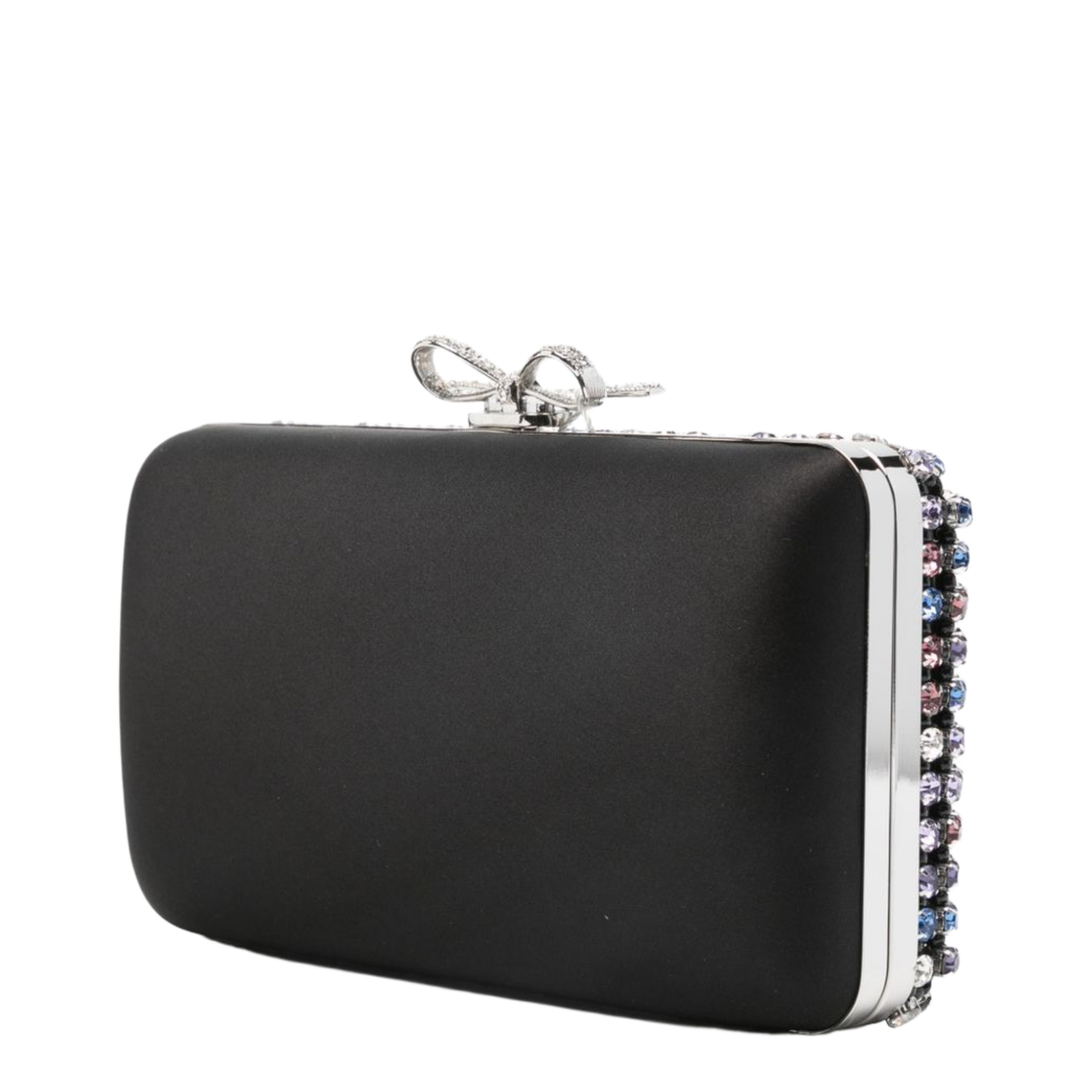 Multi Crystal Chainmail Clutch - Multi - Image 2