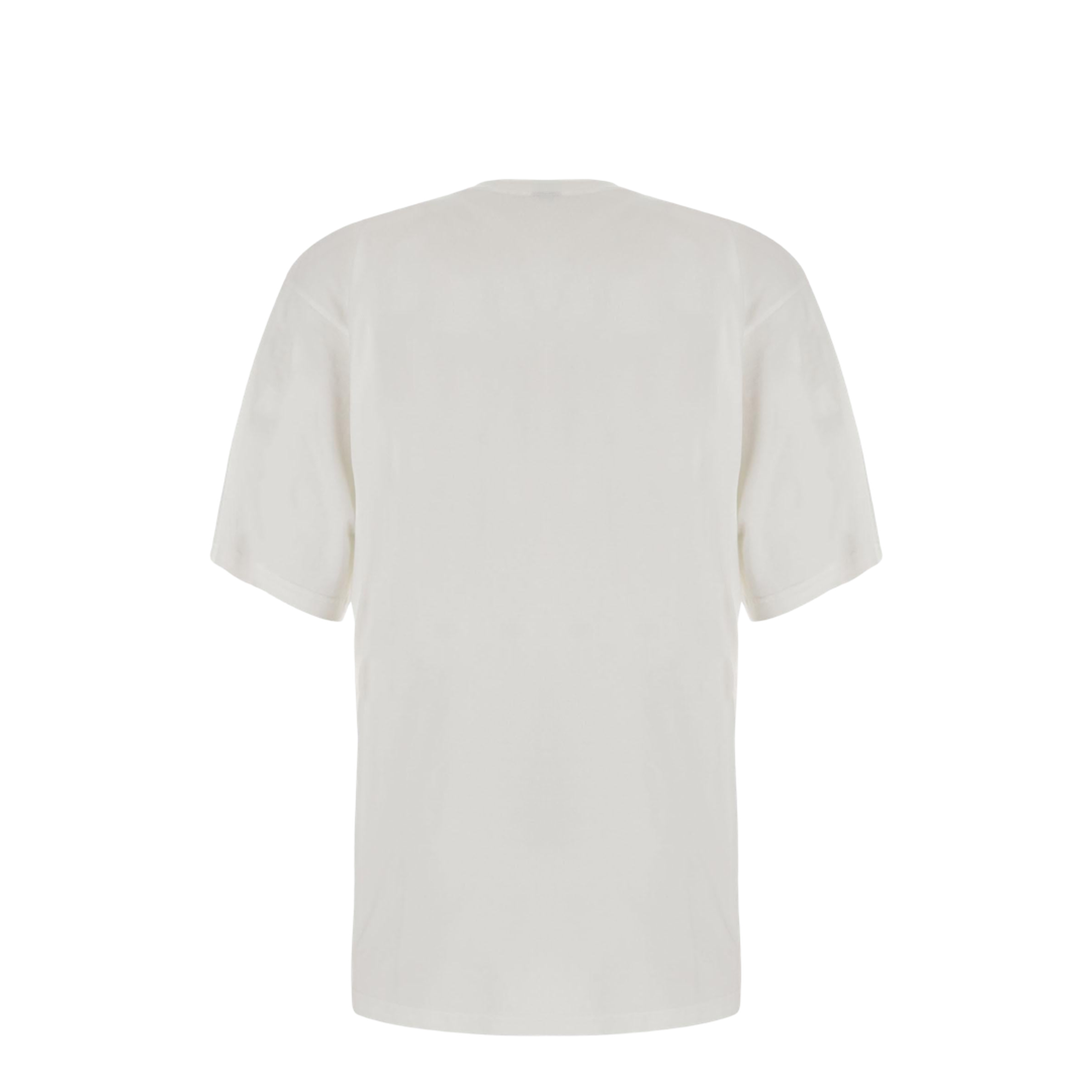 Spray Chopped Back T-Shirt White - Image 2
