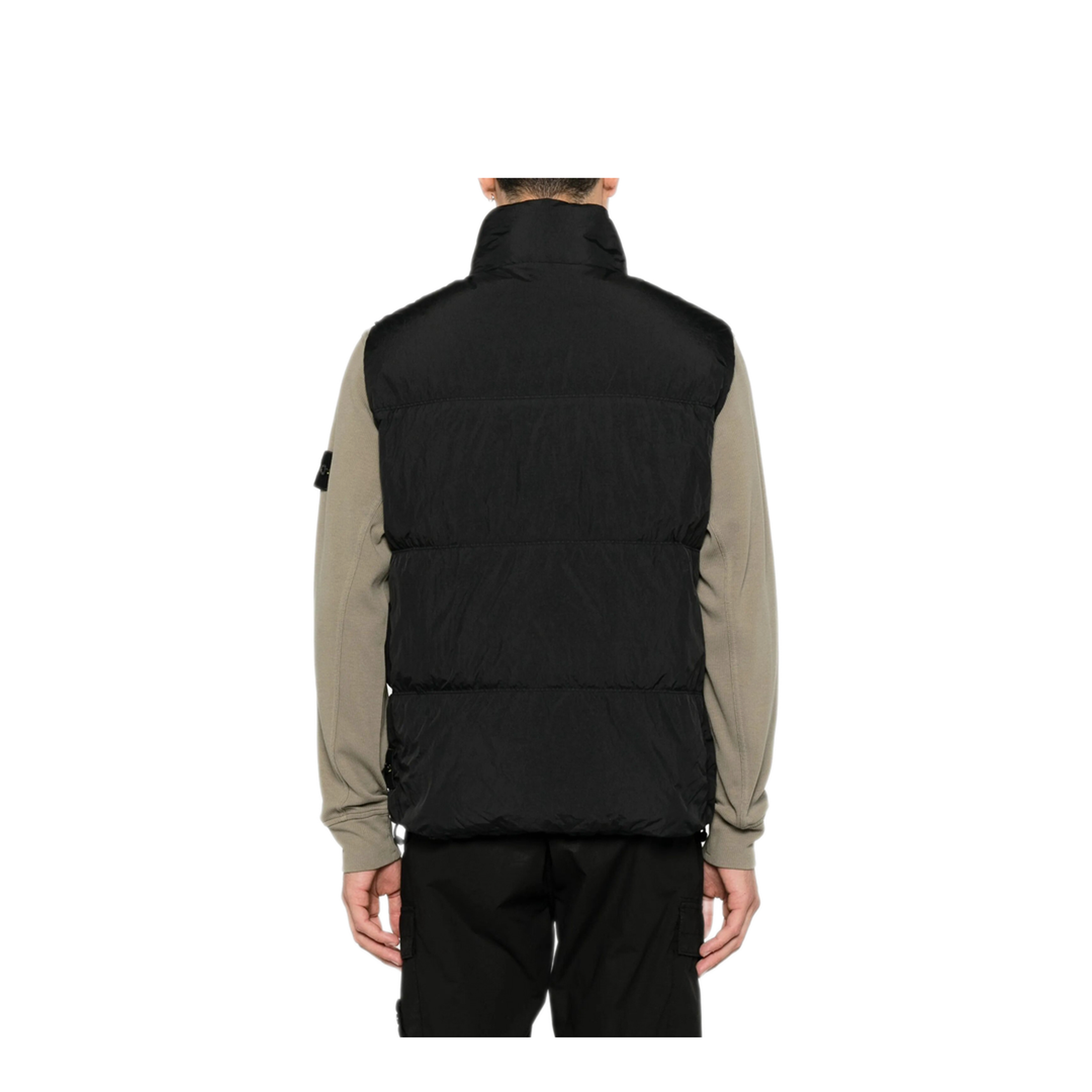 Windproof Down Gilet with Water-Repellent Finish - Image 4