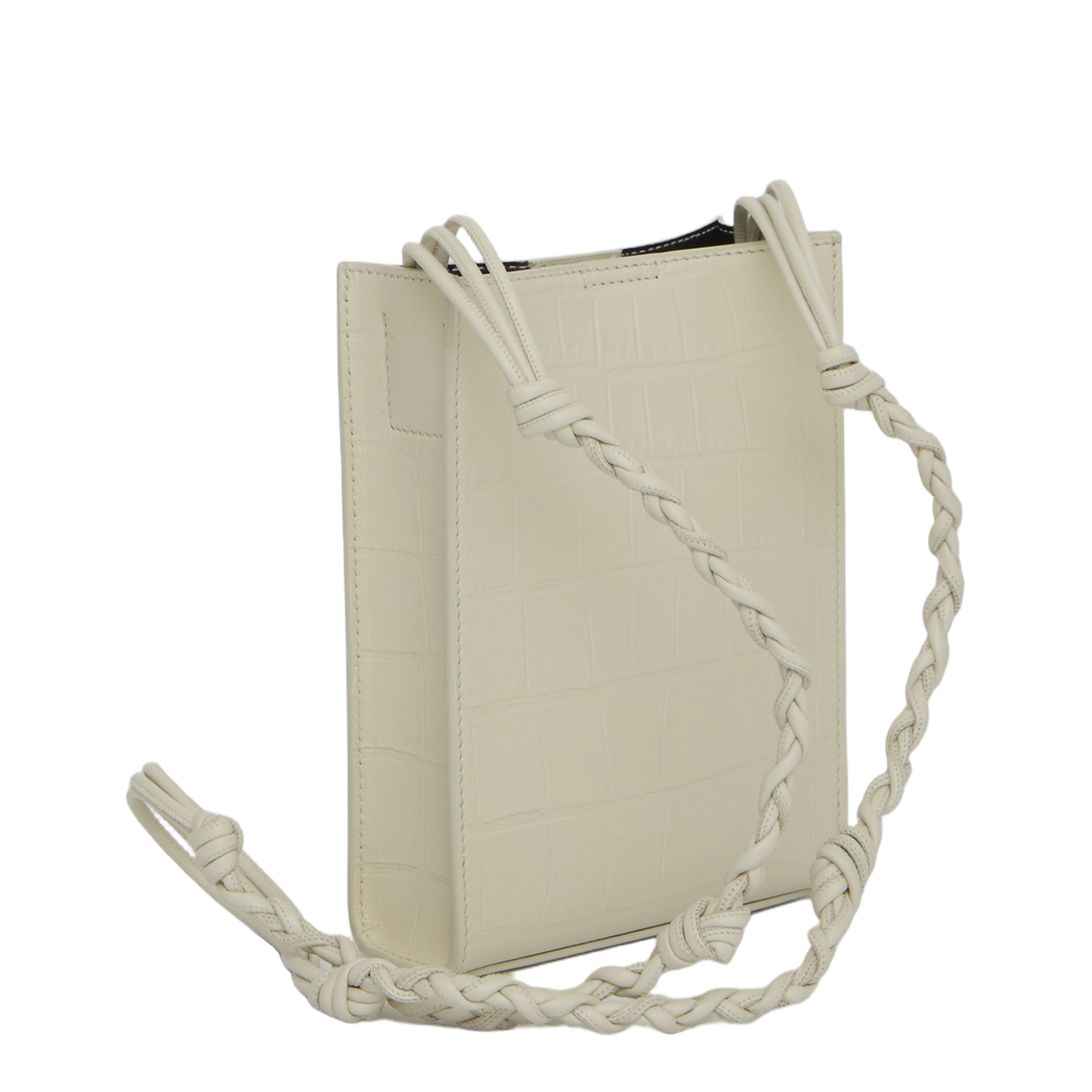 Tangle Small Calfskin Crossbody - Ivory - Image 3