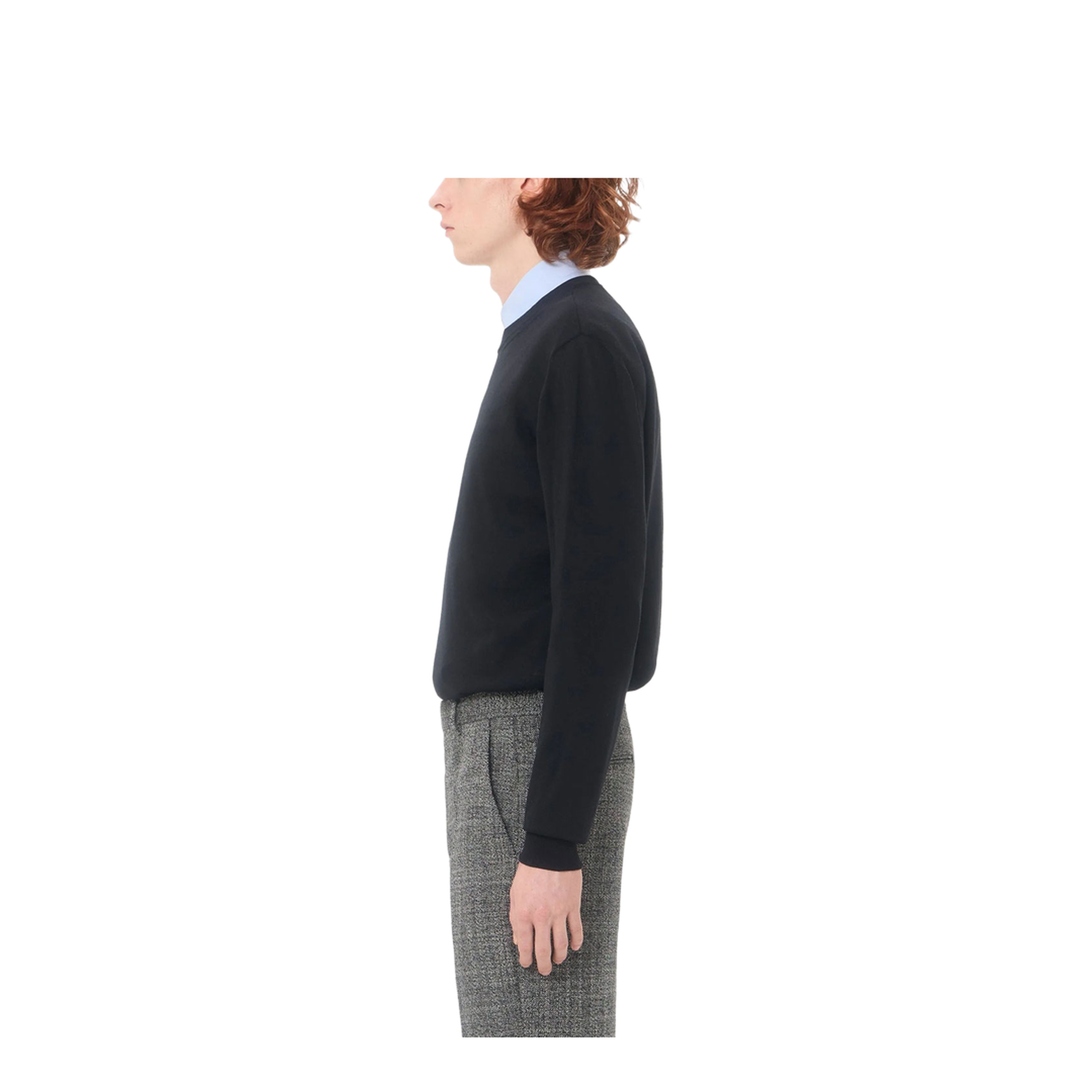Wool Jumper with Vlogo Embroidery - Image 4