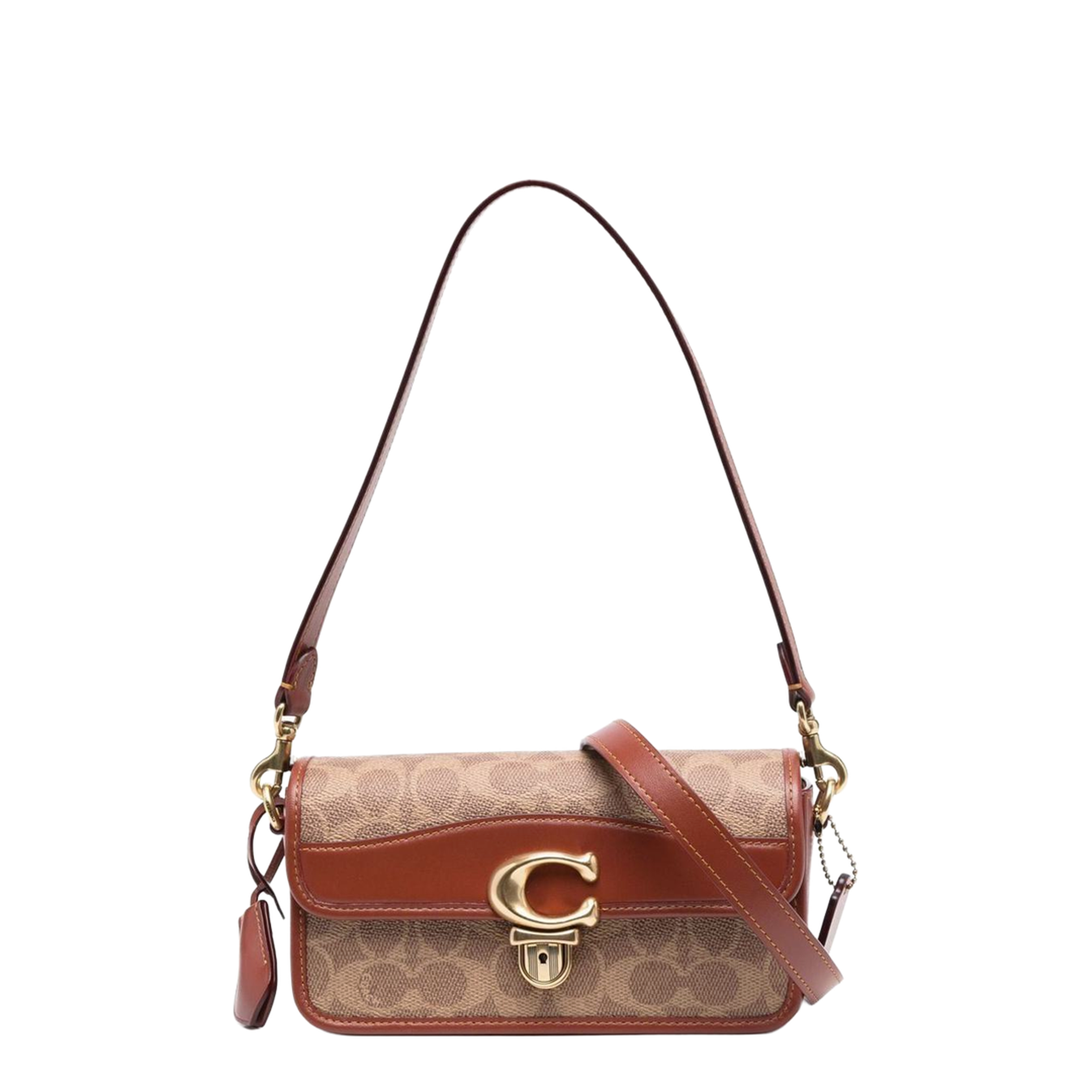 Studio 20 Canvas Crossbody - Brass/Tan/Rust - Image 1