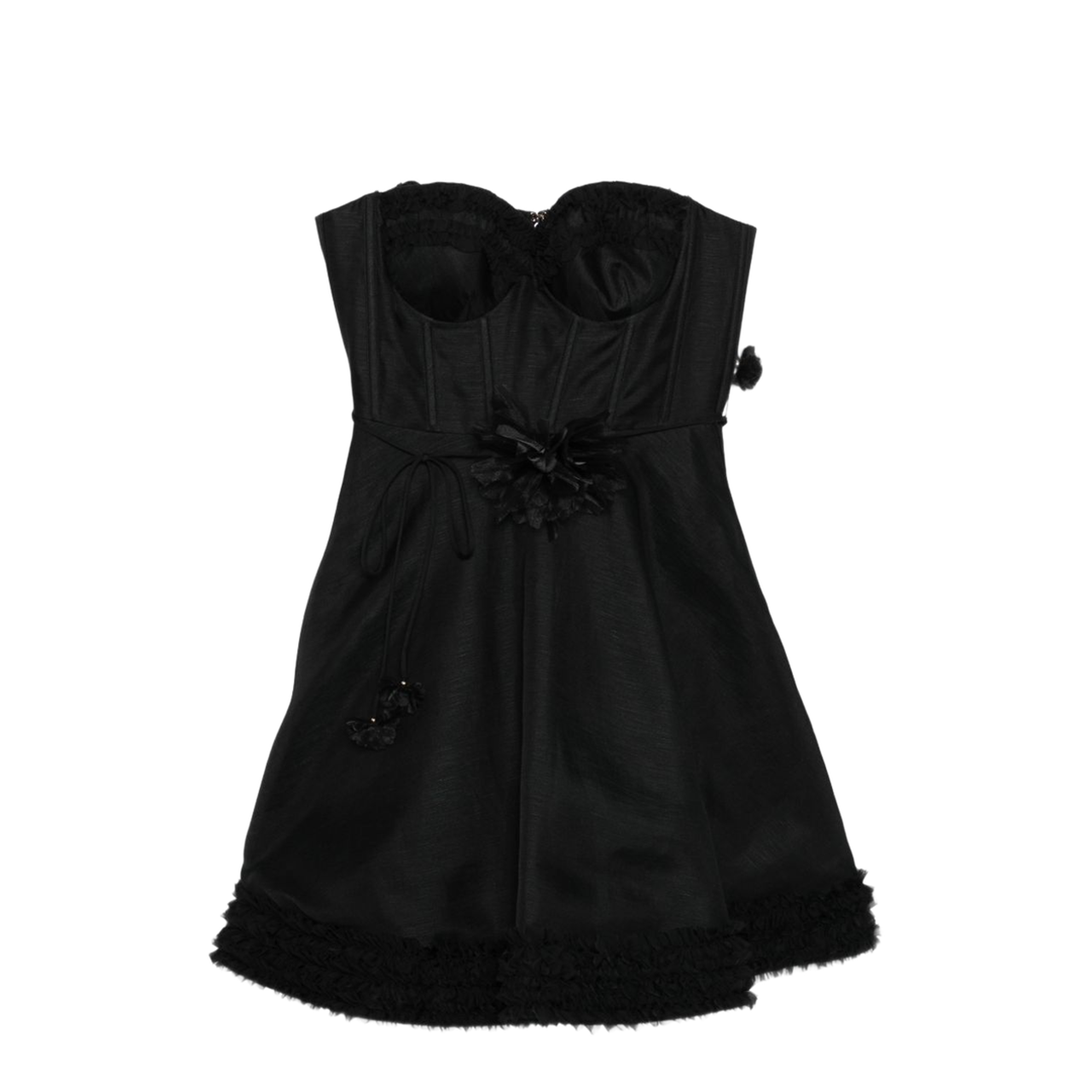 Luna Ruffle Mini Dress - Image 1