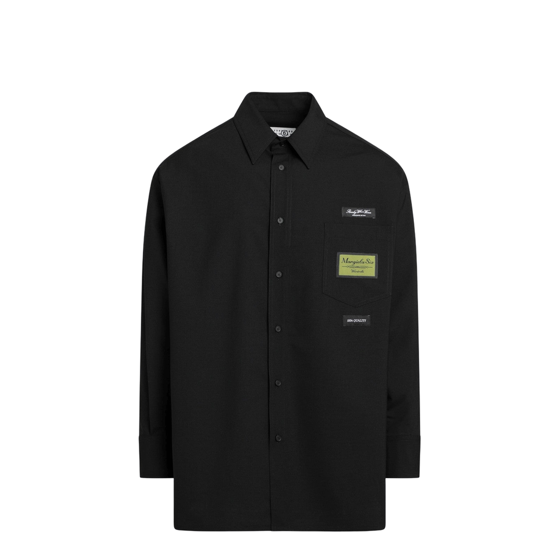 Jacquard Label Shirt - Image 1