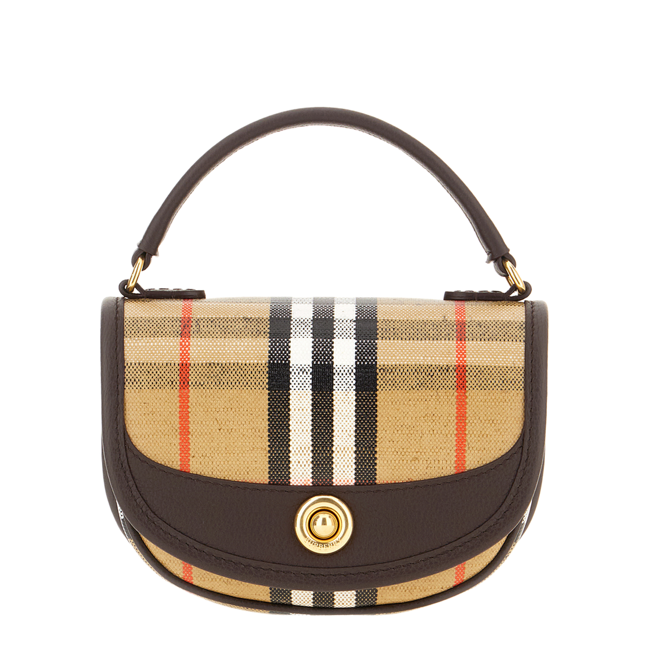 Highlands Mini Leather Crossbody Bags - Brown - Image 4