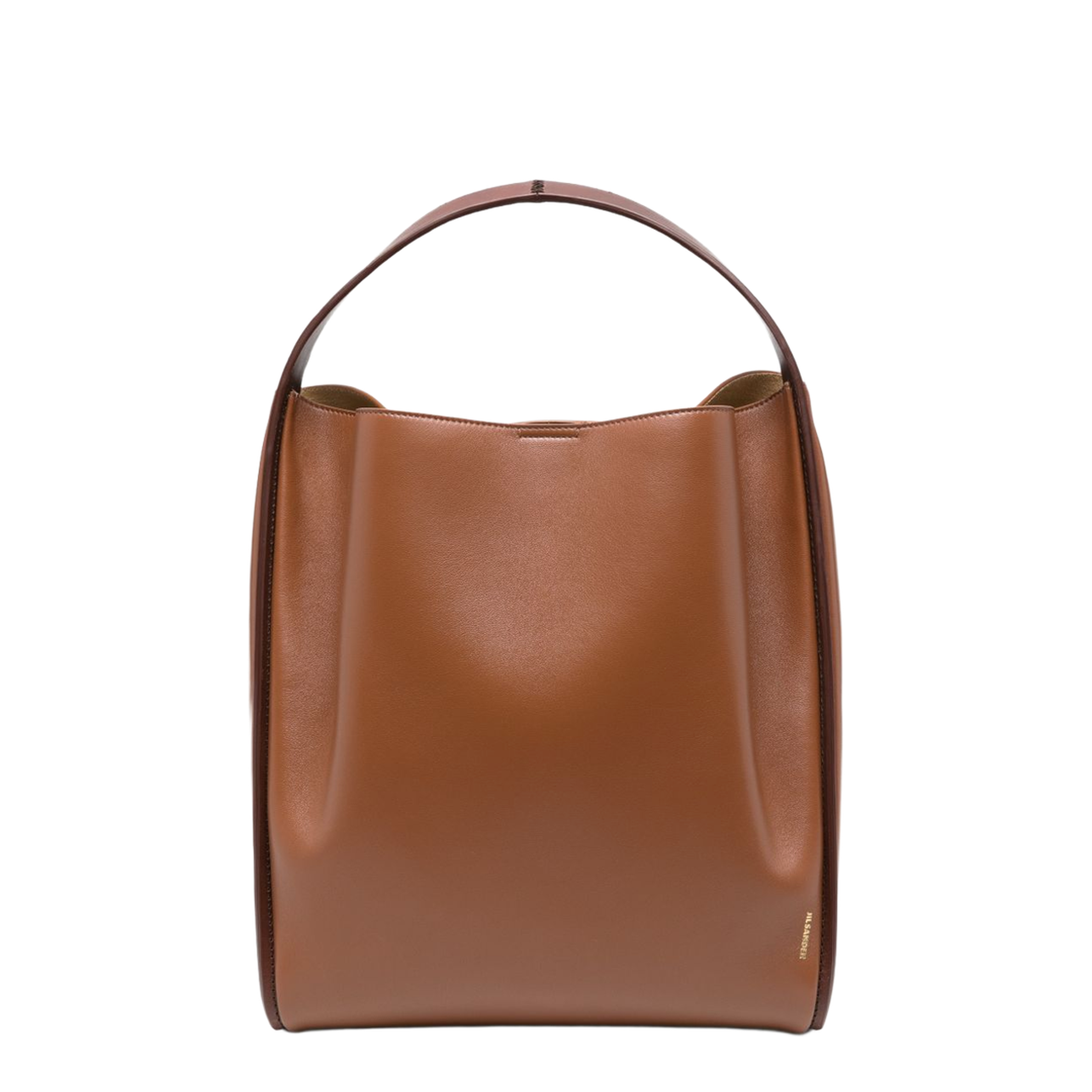 Pivot Leather Tote - Cuoio - Image 1
