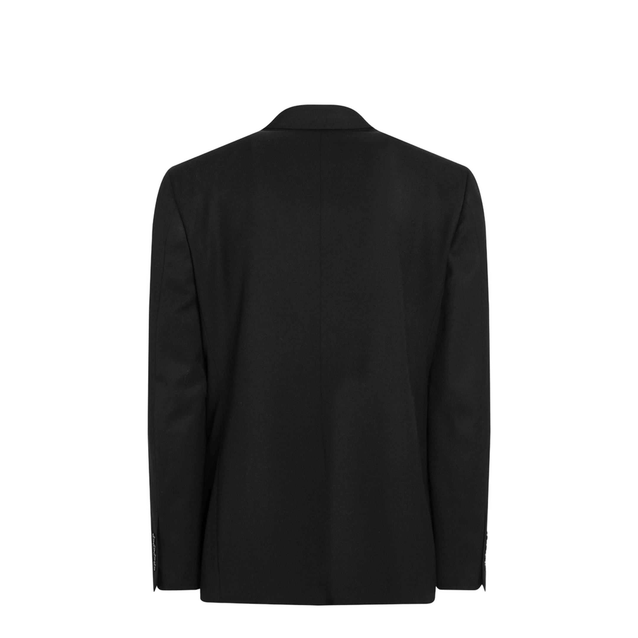 Standard Single-Breasted Tailored Blazer in Black - Image 2