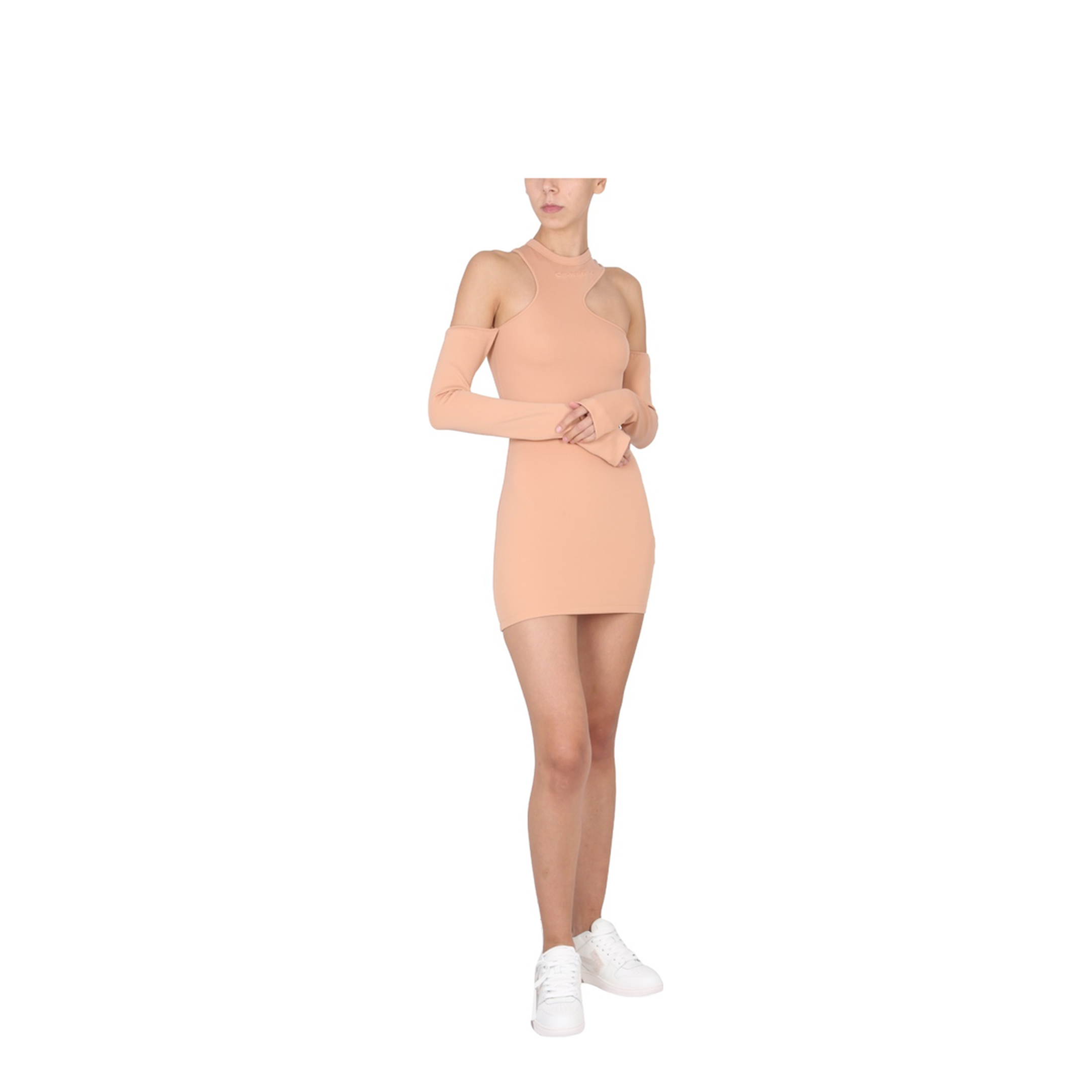 Asymmetric Mini Dress - Image 2