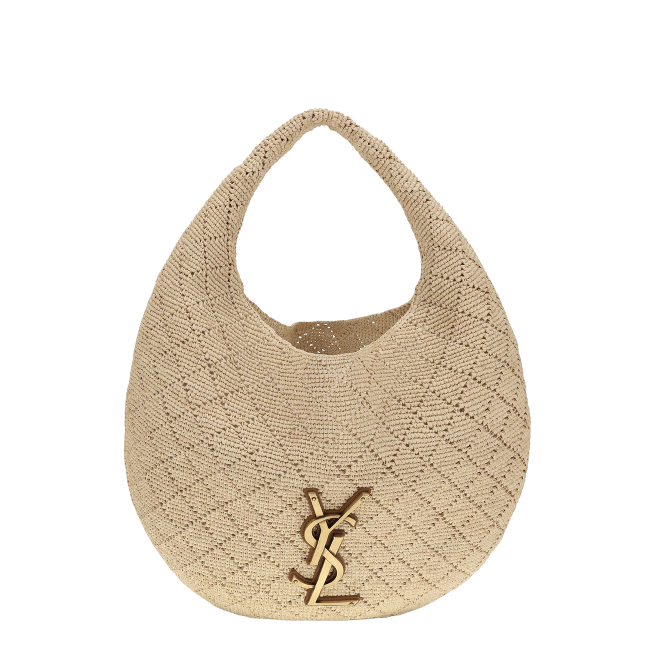 Icare Hobo Bag in Raffia - Image 1