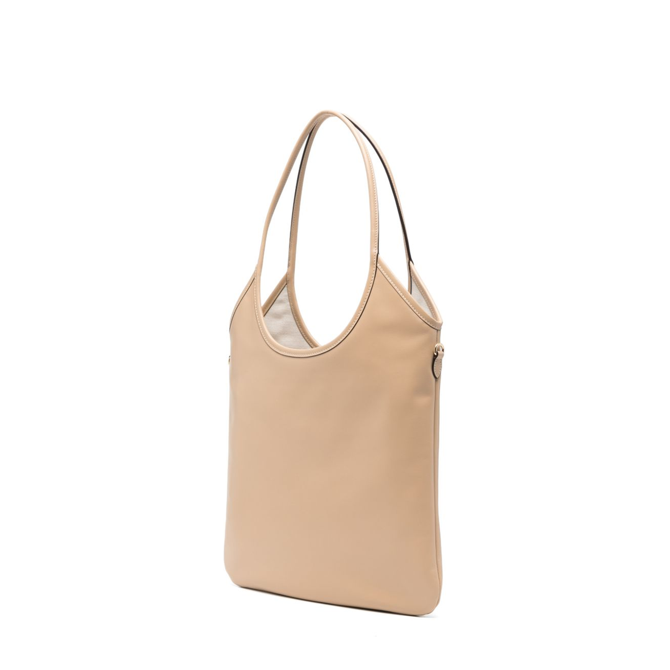 Ivy Calf Leather Handbag - Sabbia - Image 5