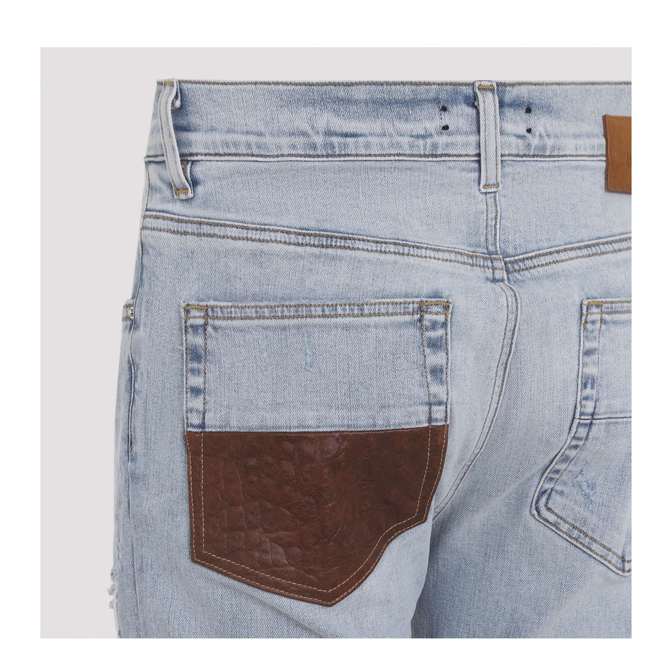 Crochet Leather Mx1 Jeans - Image 5