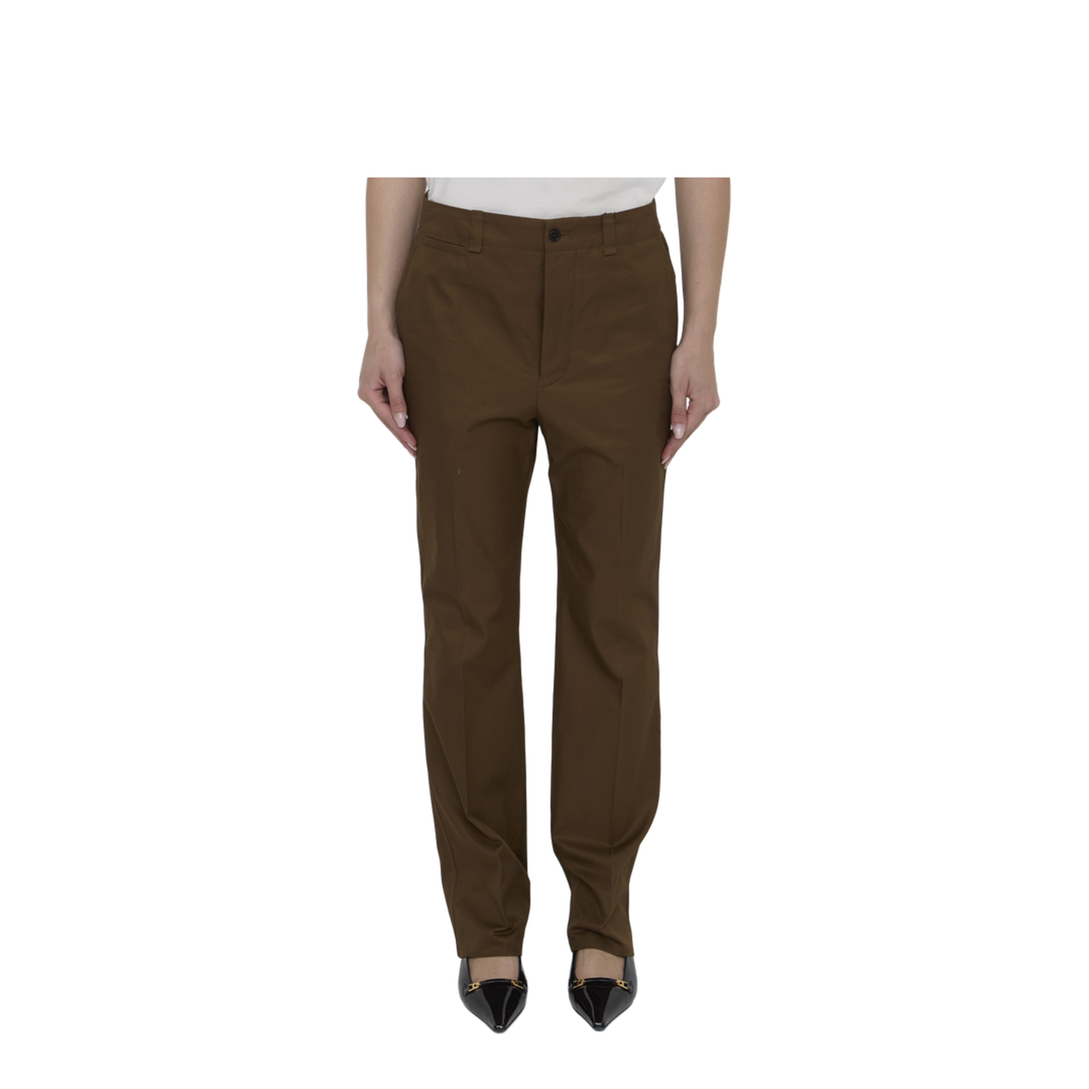 Pants in Cotton Twill - Image 1
