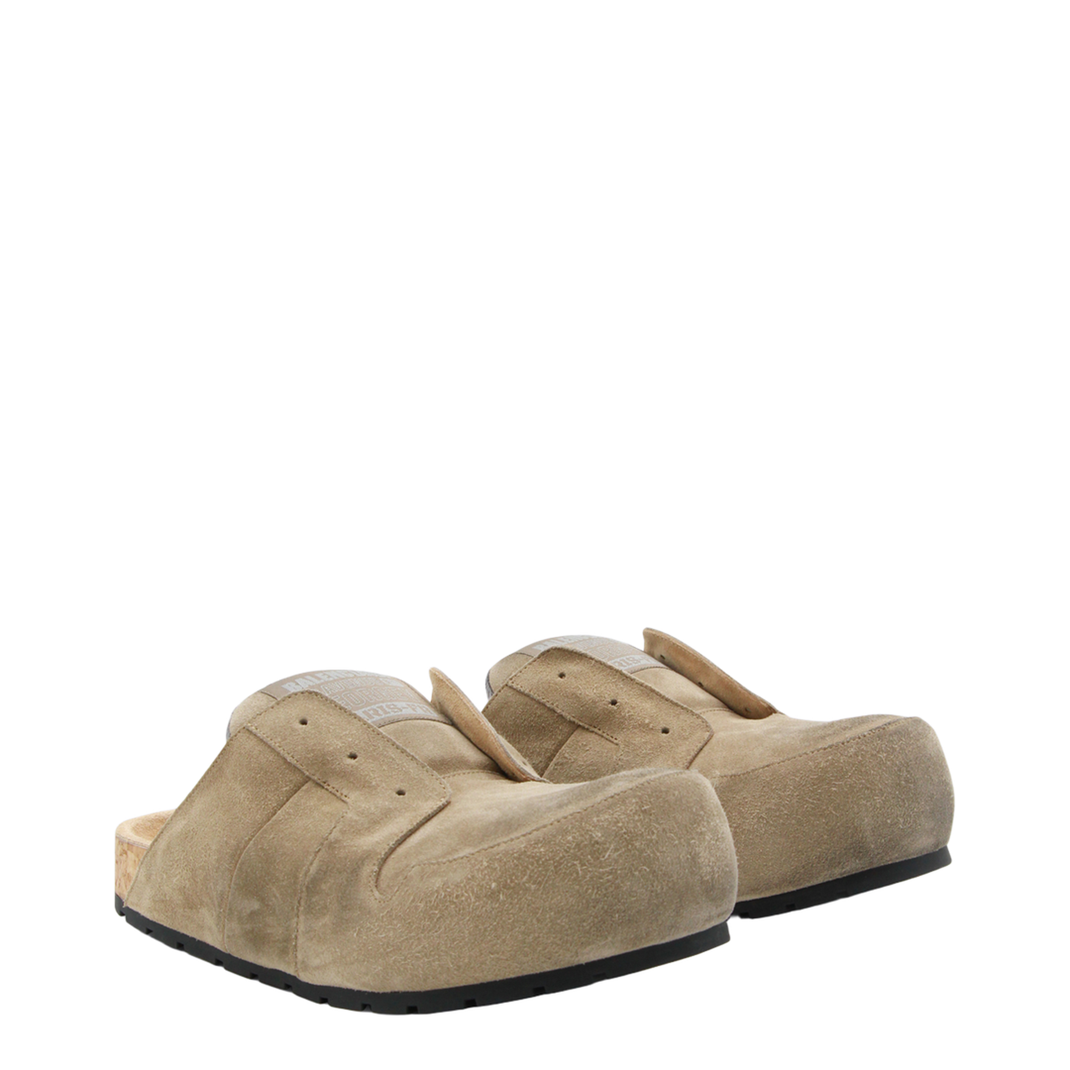 Dumbo Sabot in Distressed Suede Calfskin - Image 4