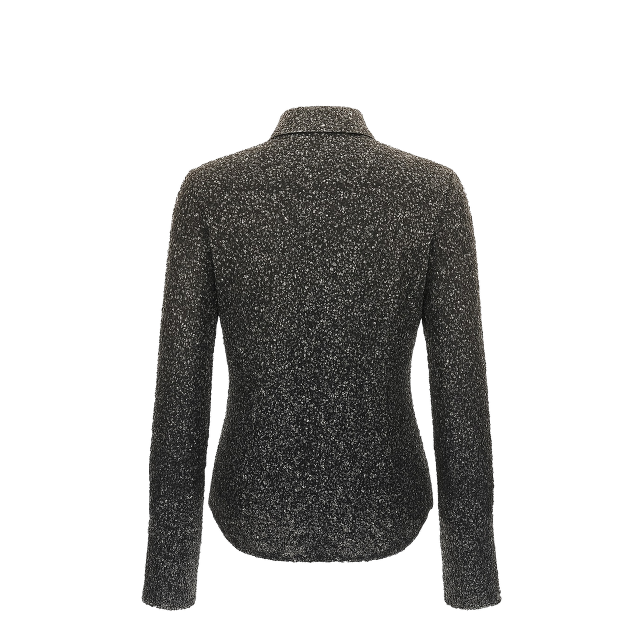 Shirt With Sequins in Black - Image 3