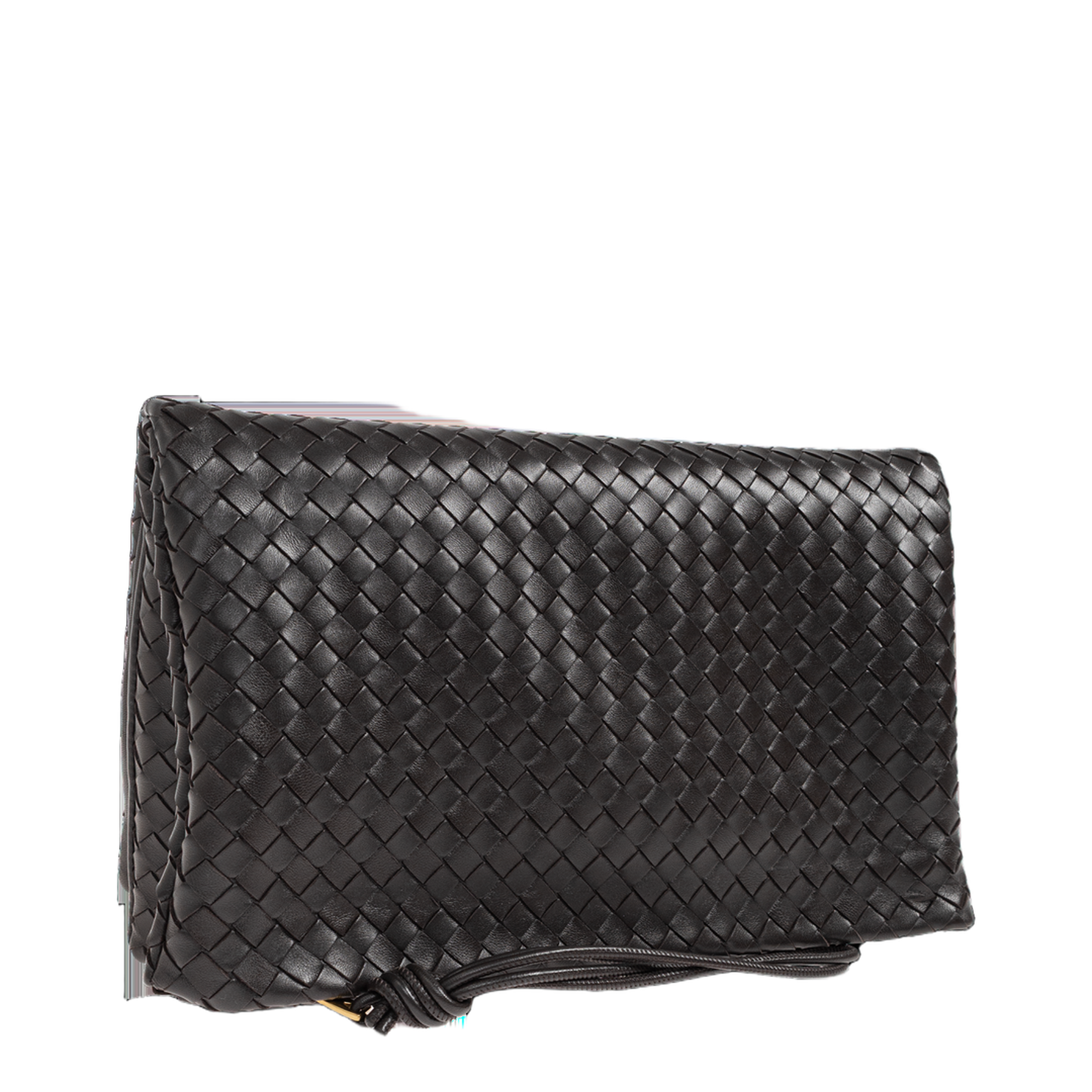 Giornale Lambskin Pouch - Espresso - Image 3