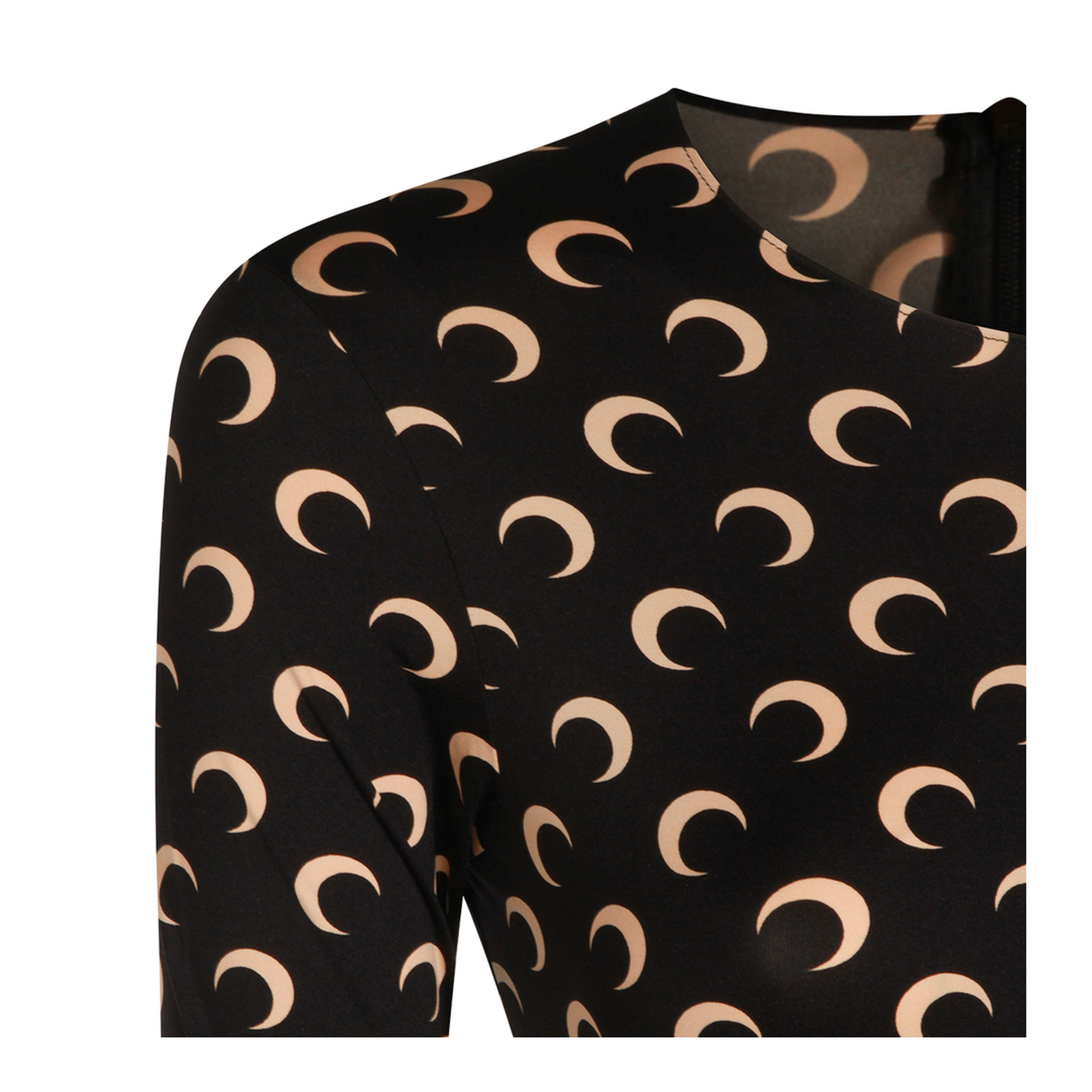Moon Printed Catsuit - Black - Image 5