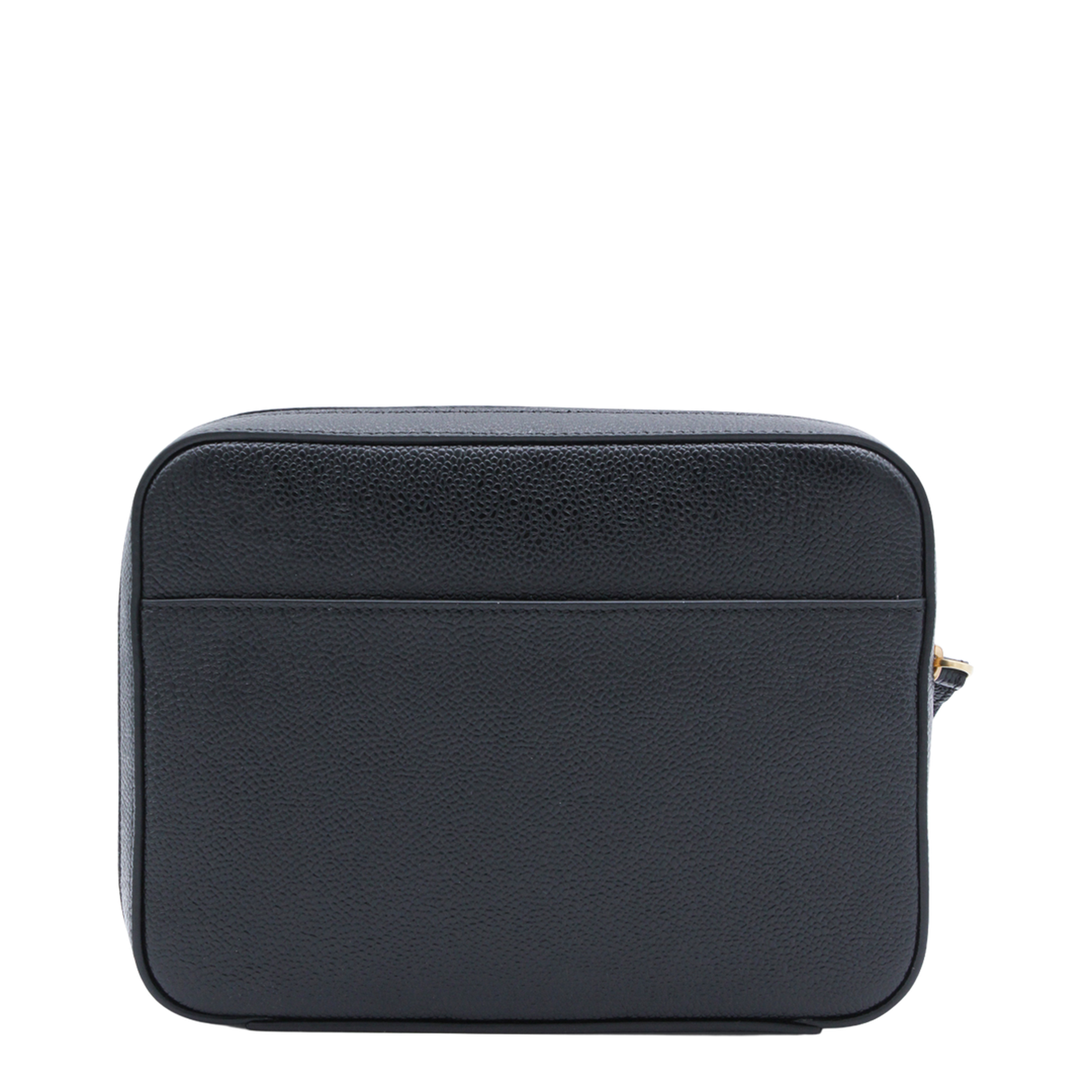Leather Clutch With RWB Strap in Black - Image 5