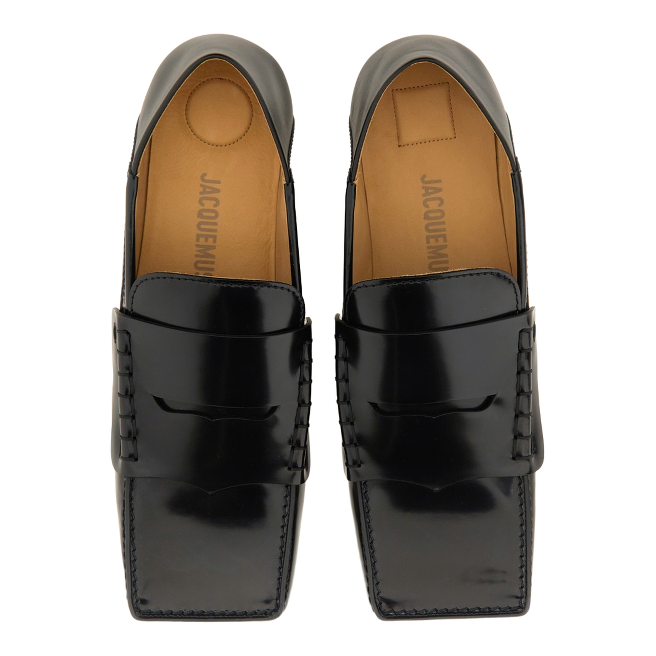 Moccasin Carre - Black - Image 3