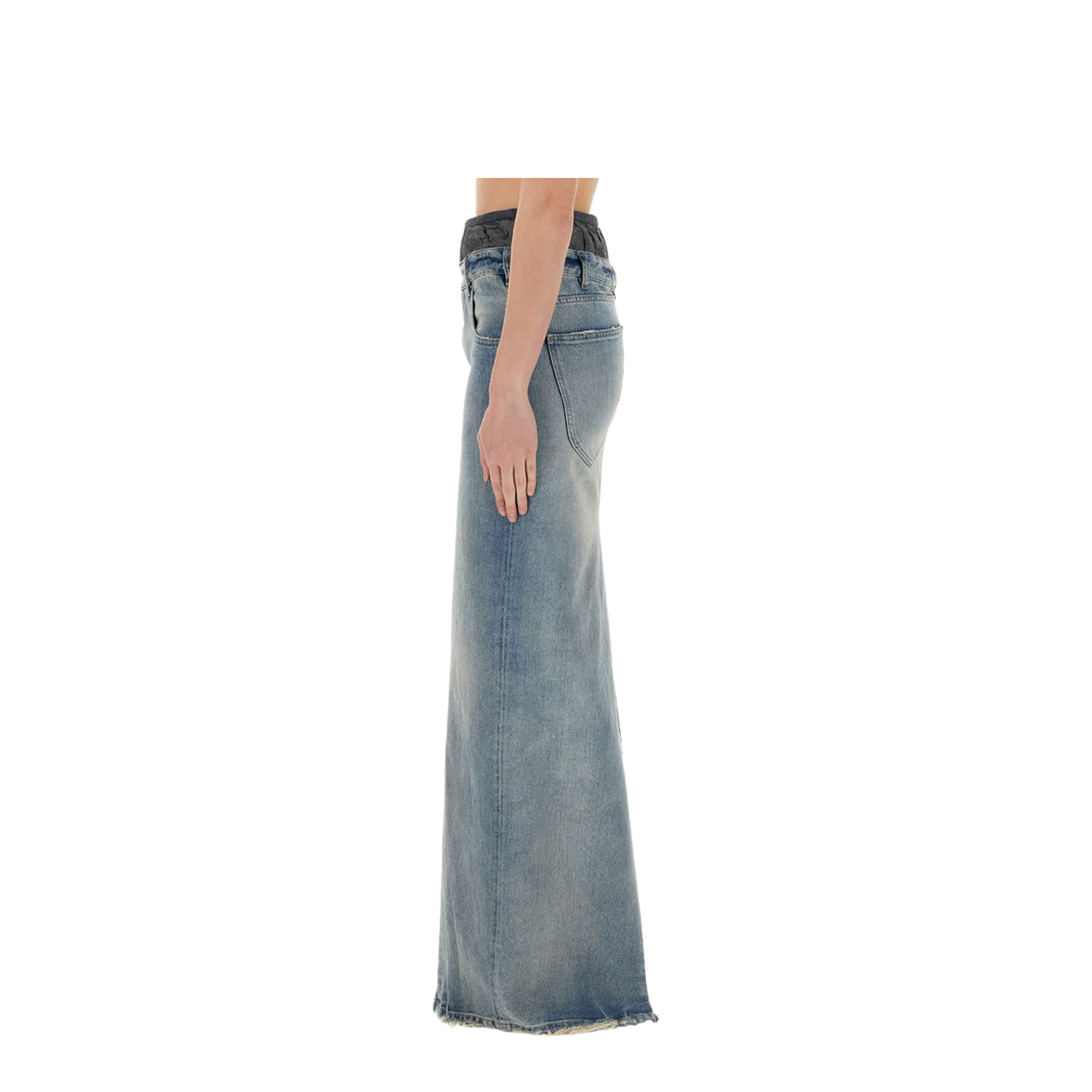 Anonymity of the Lining Denim Skirt - Image 4