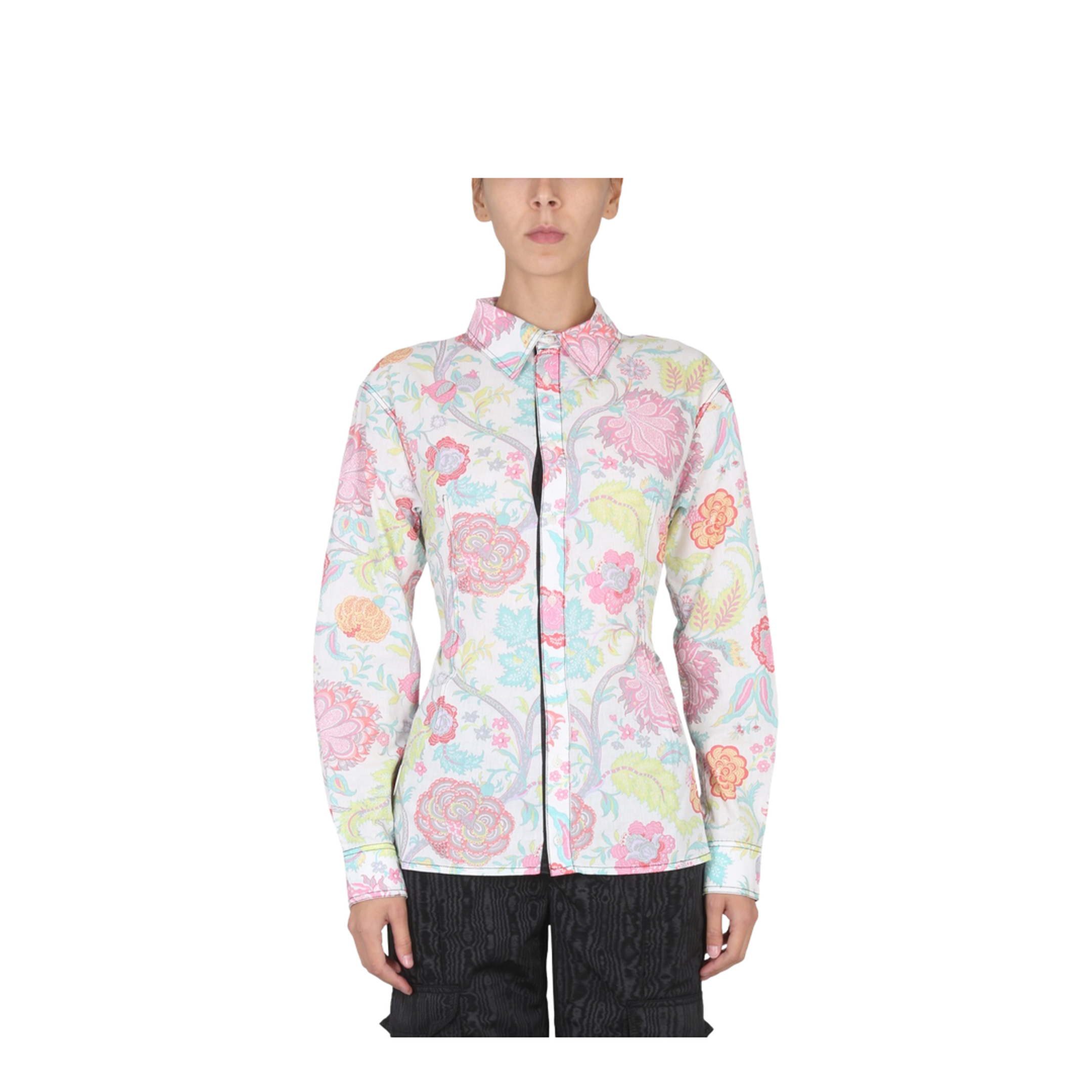 Floral Print Shirt - Image 1