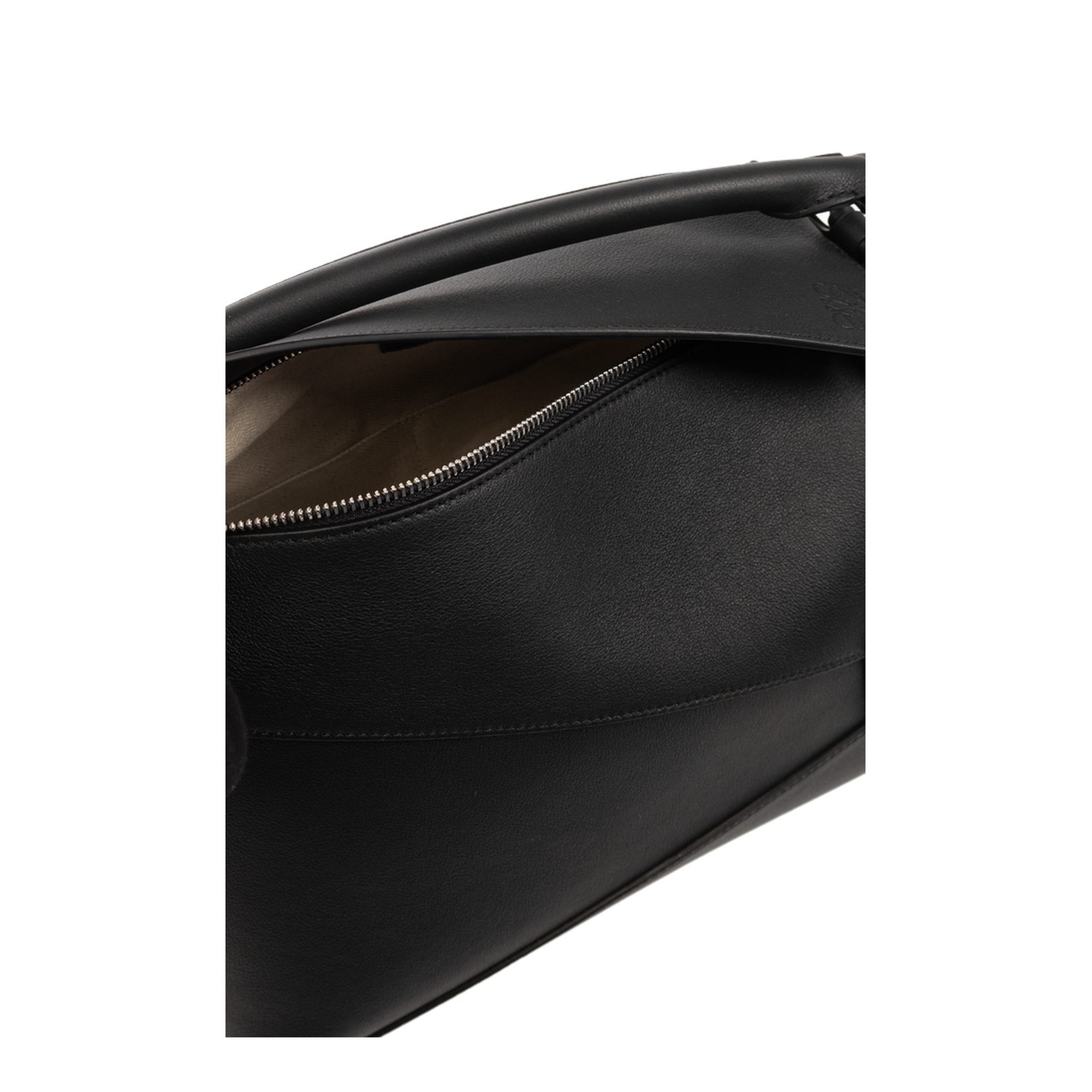 Puzzle Medium Shoulder Bag Black - Image 5