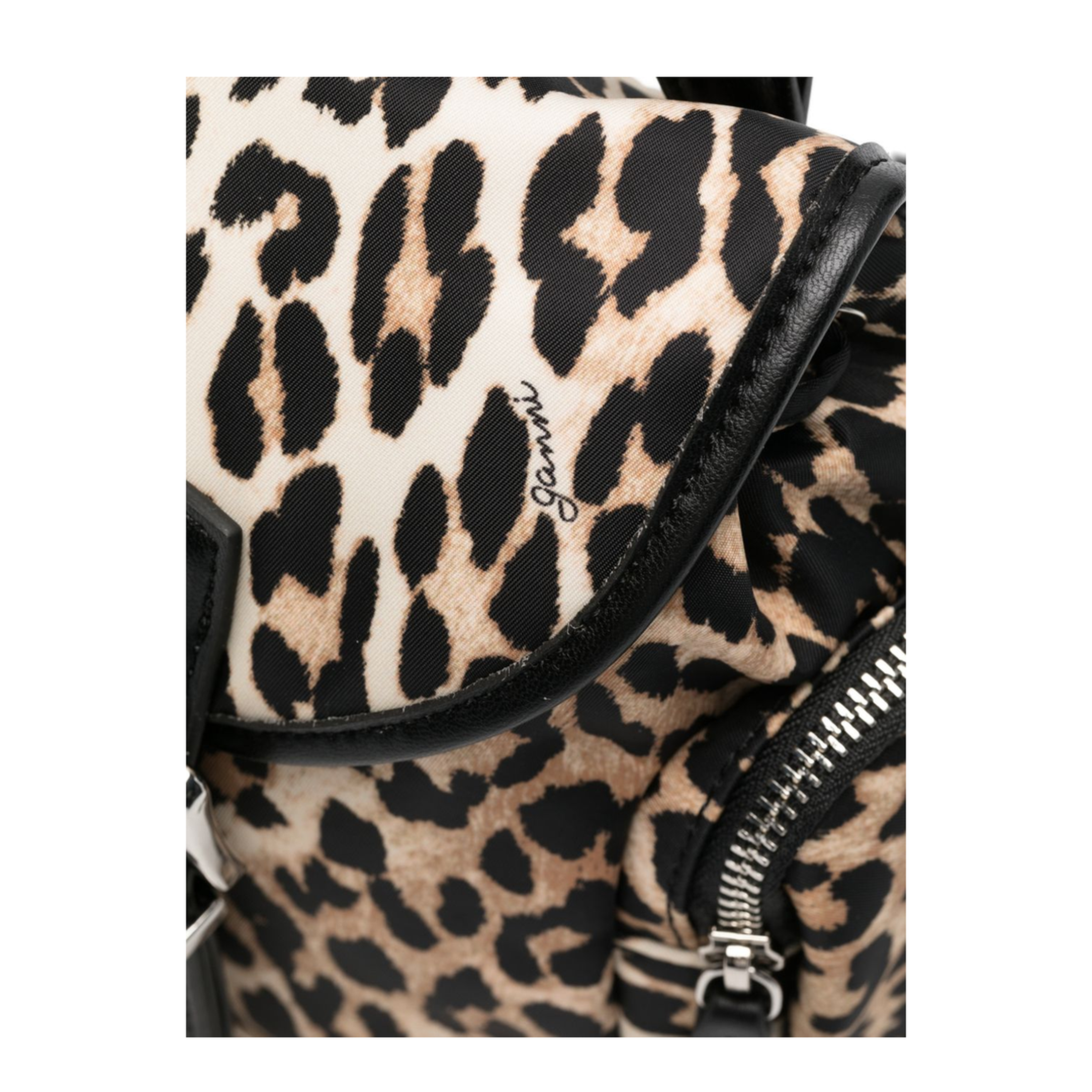 Bucky Nano Nylon Backpack - Leopard - Image 2