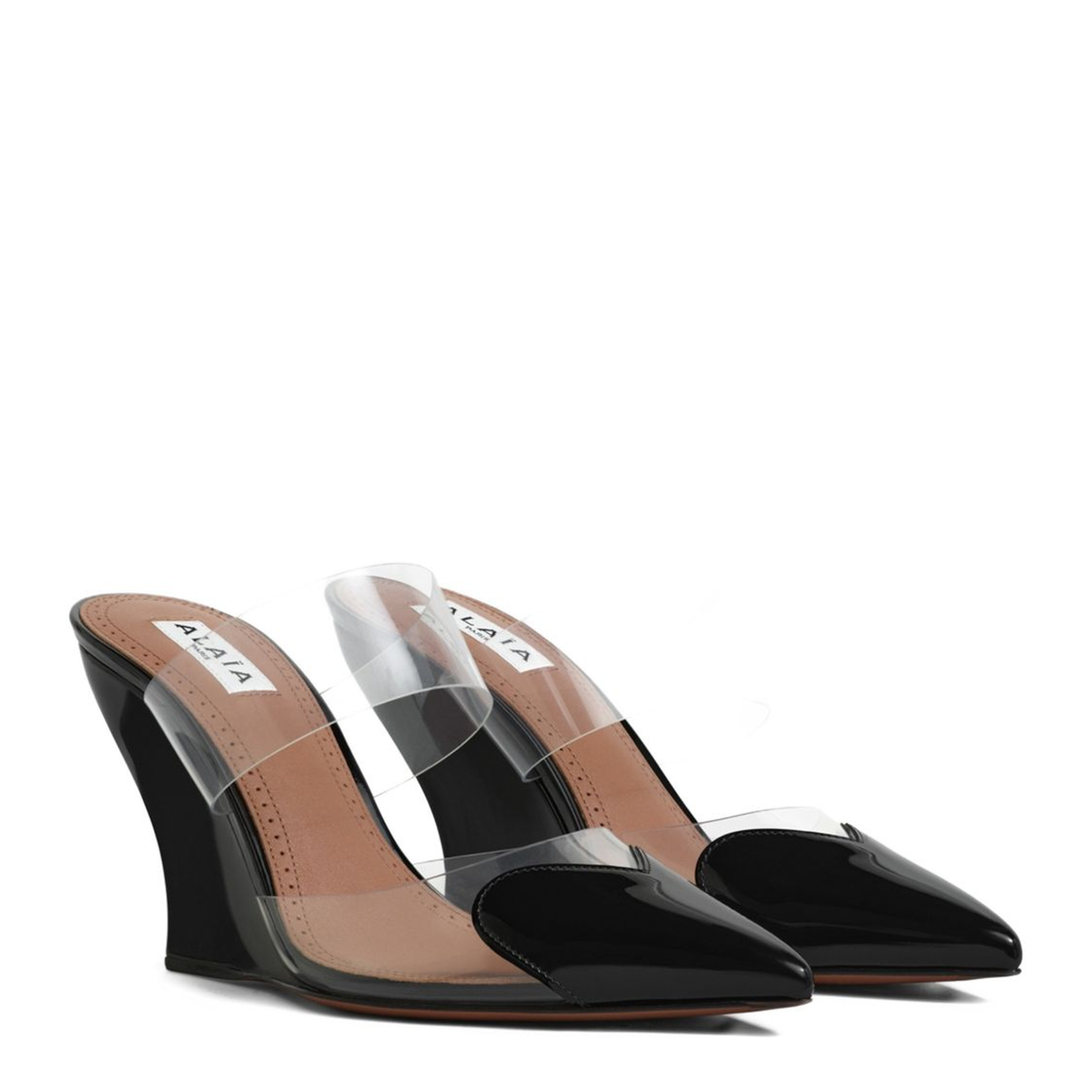 Le Coeur Wedge mules - Image 1